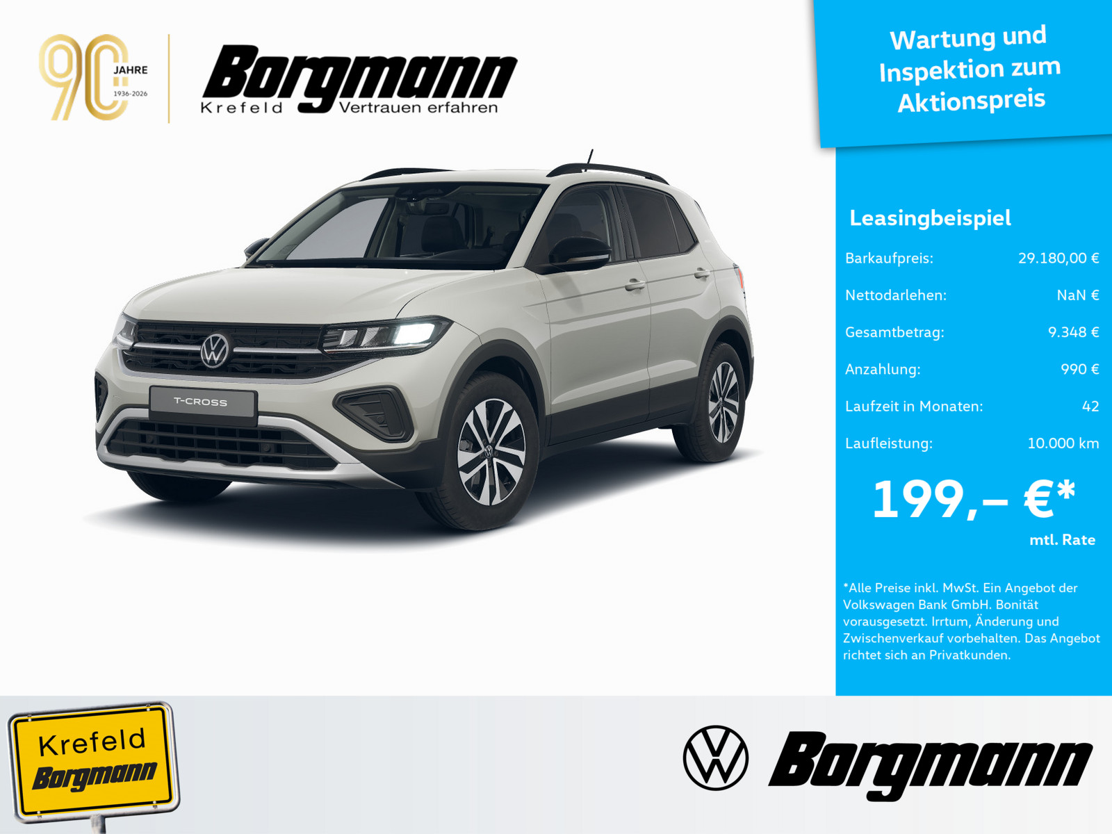 VW T-Cross 1.0 TSI Energy