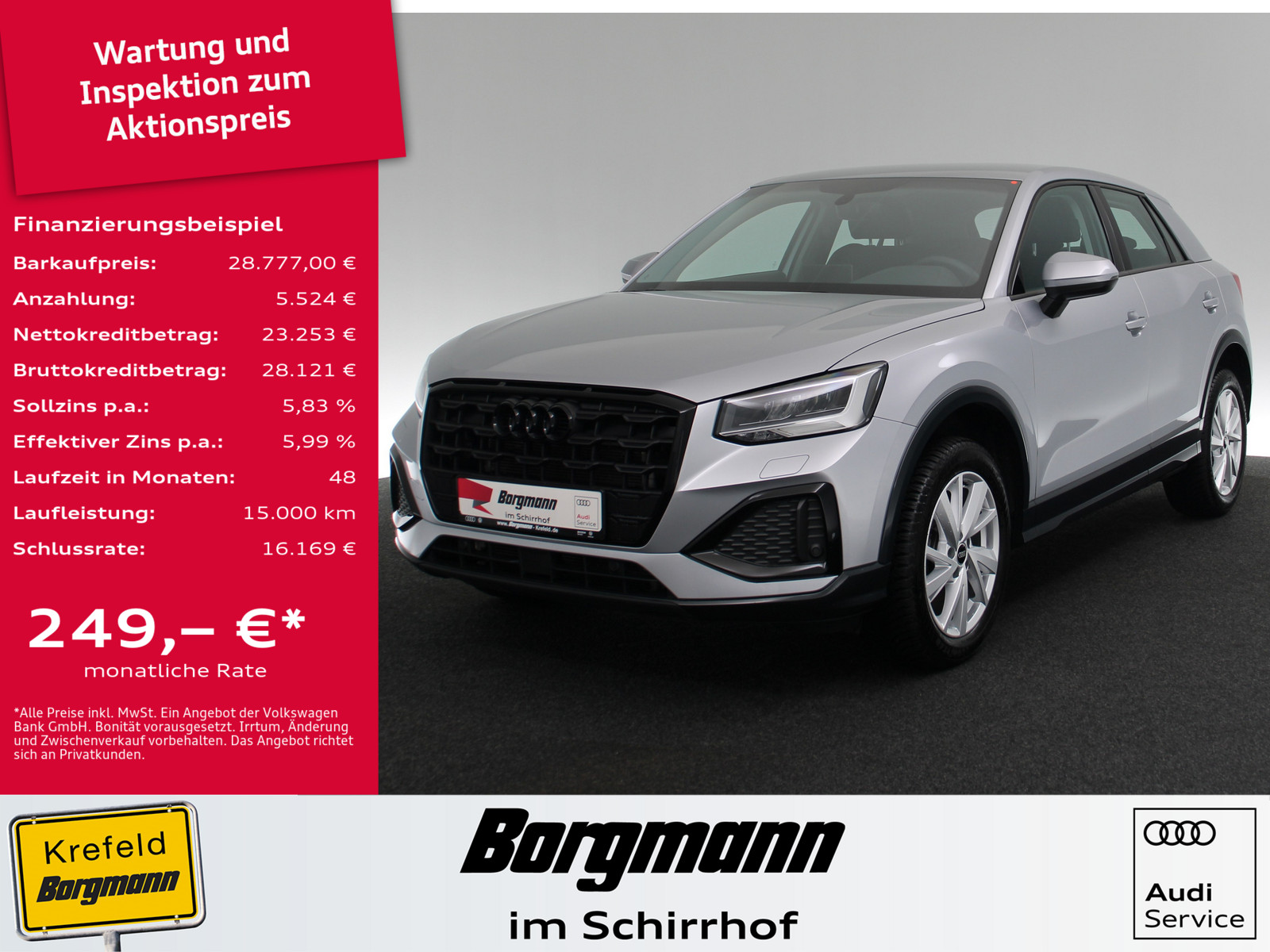 AUDI Q2 35 TFSI advanced