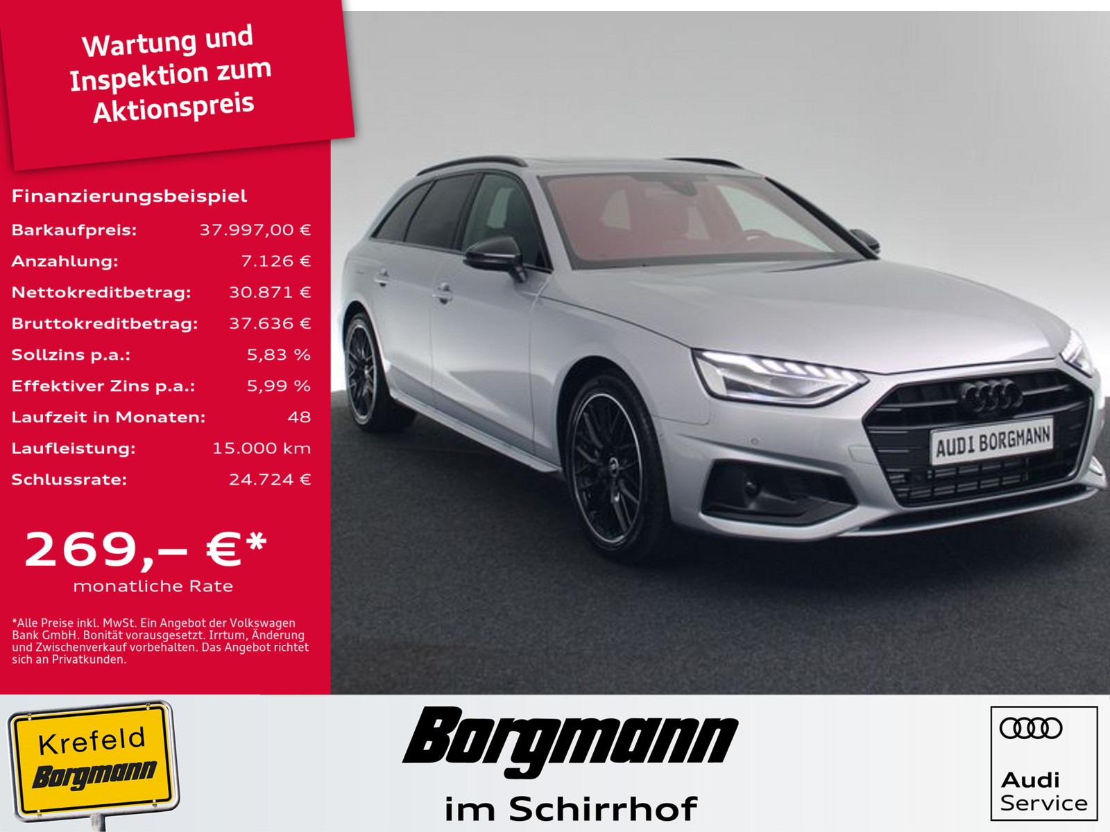 AUDI A4 Avant 40 TFSI advanced