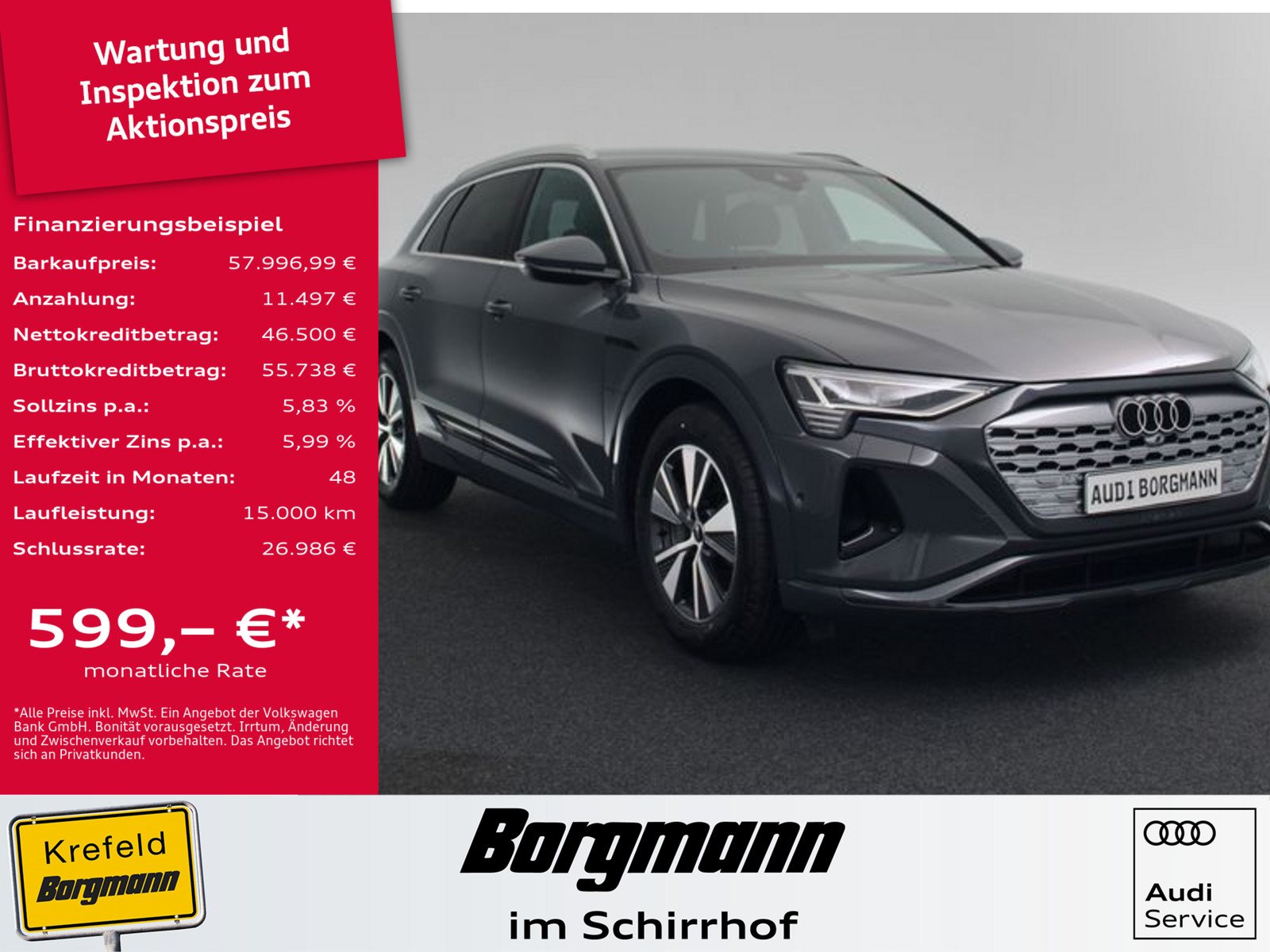 AUDI Q8 e-tron 50 quattro advanced