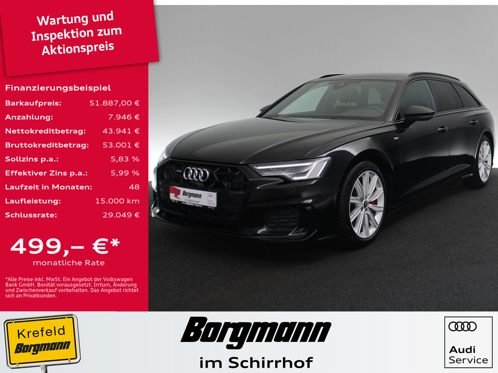 AUDI A6 Avant 55 TFSI e quattro S line
