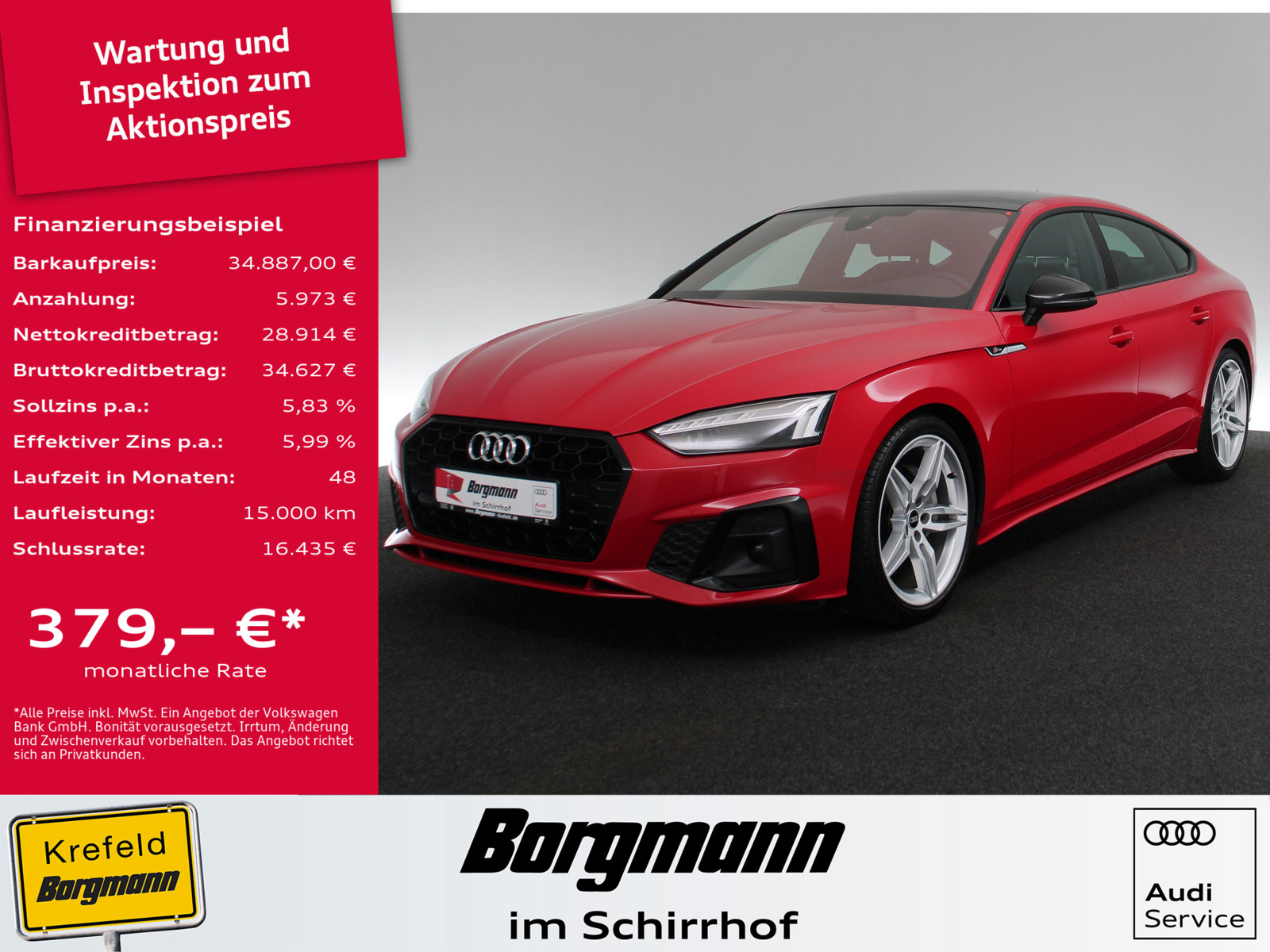 AUDI A5 Sportback 40 TDI S line