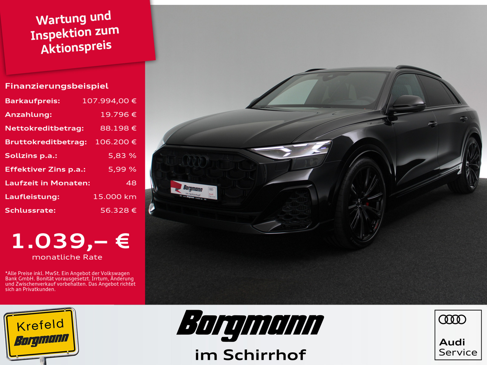 AUDI Q8 60 TFSI e quattro