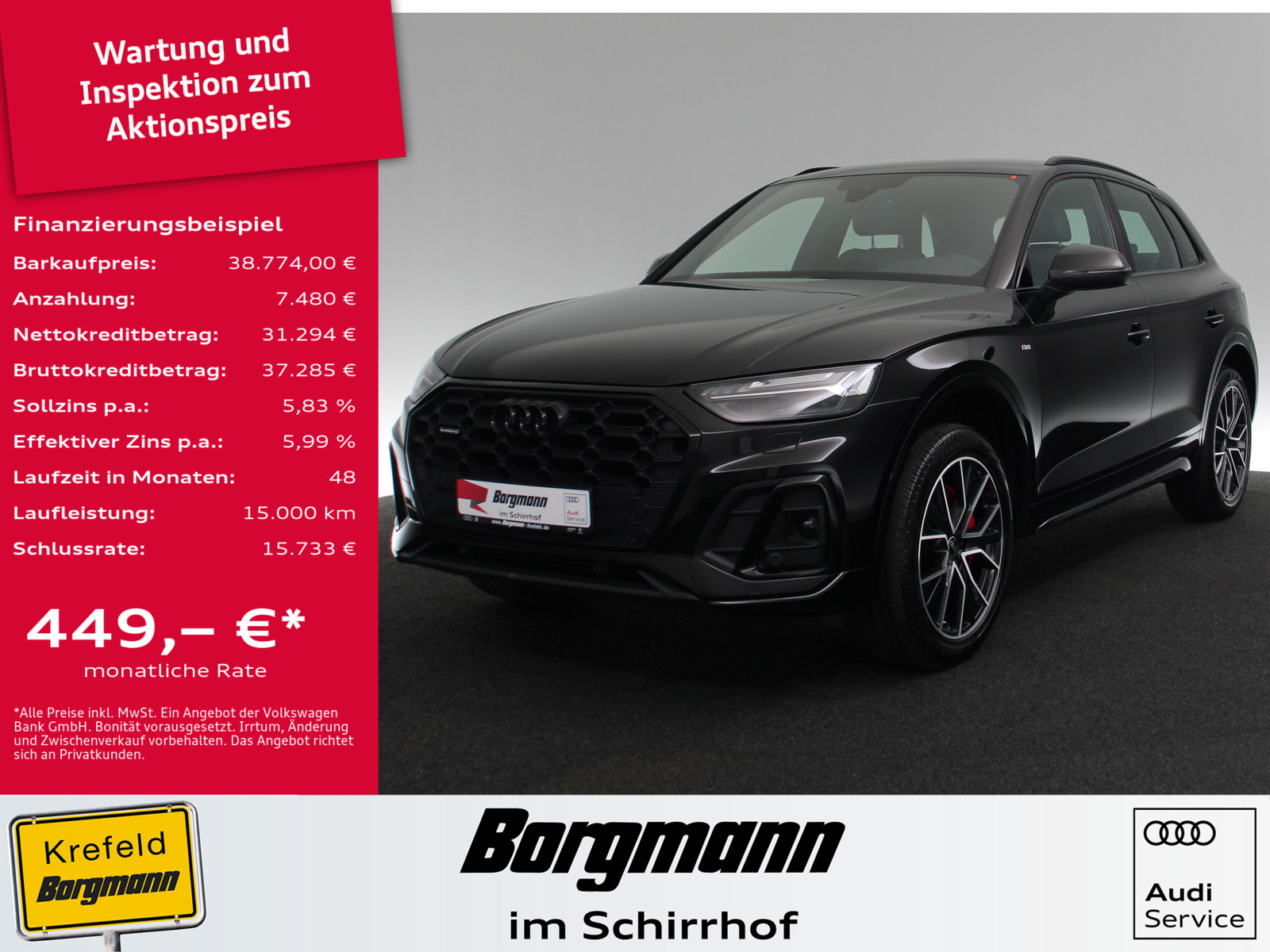 AUDI Q5 55 TFSI e quattro S line