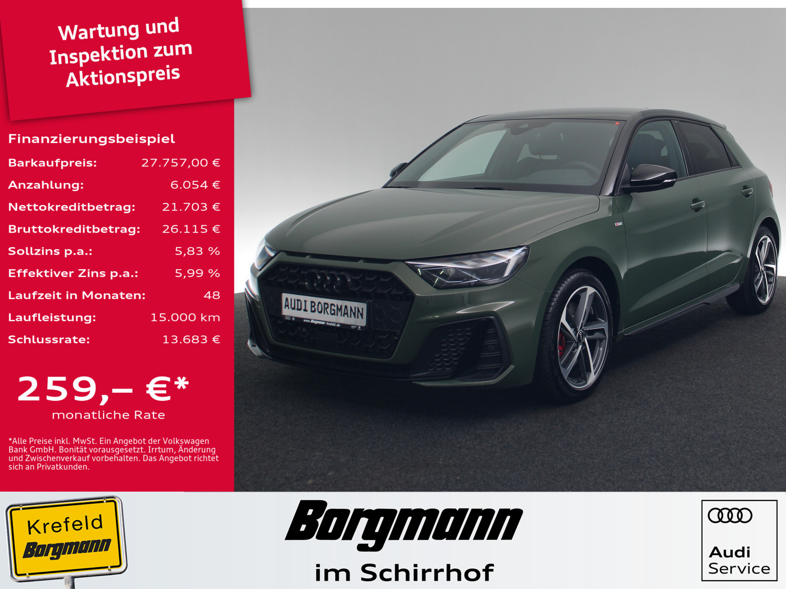 AUDI A1 Sportback 30 TFSI S line