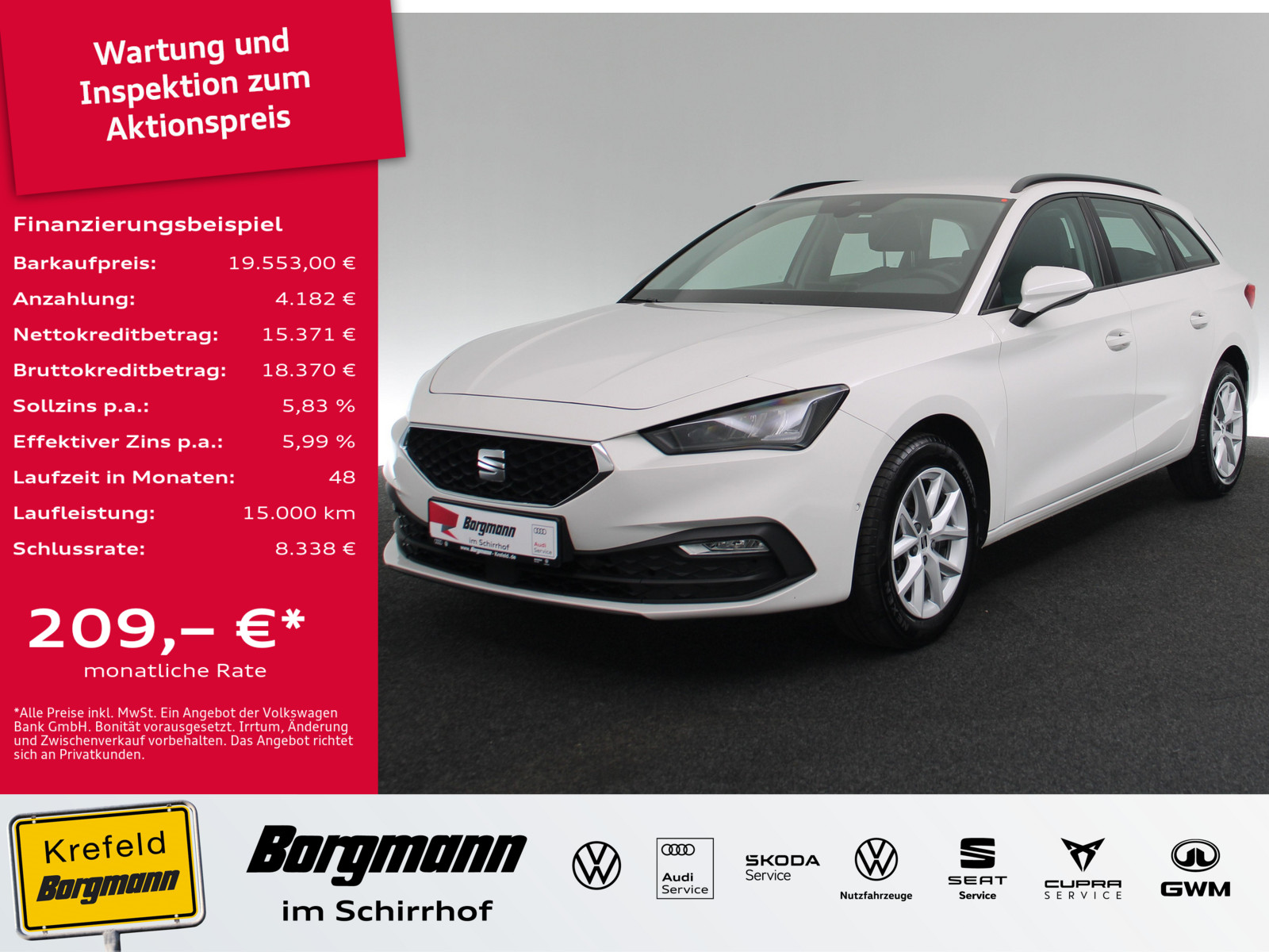 SEAT Leon Sportstourer 2.0 TDI Style