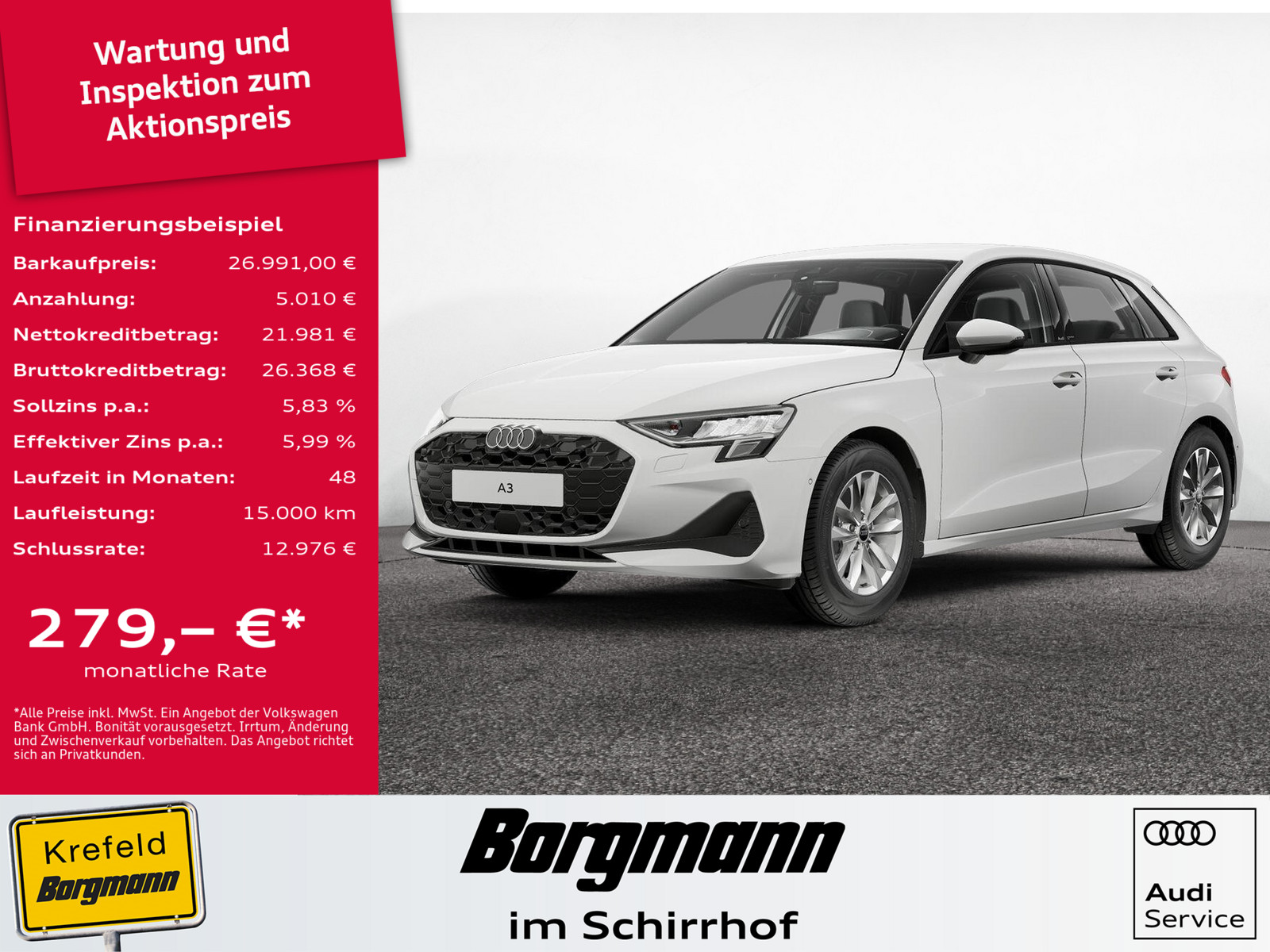 AUDI A3 Sportback 35 TFSI