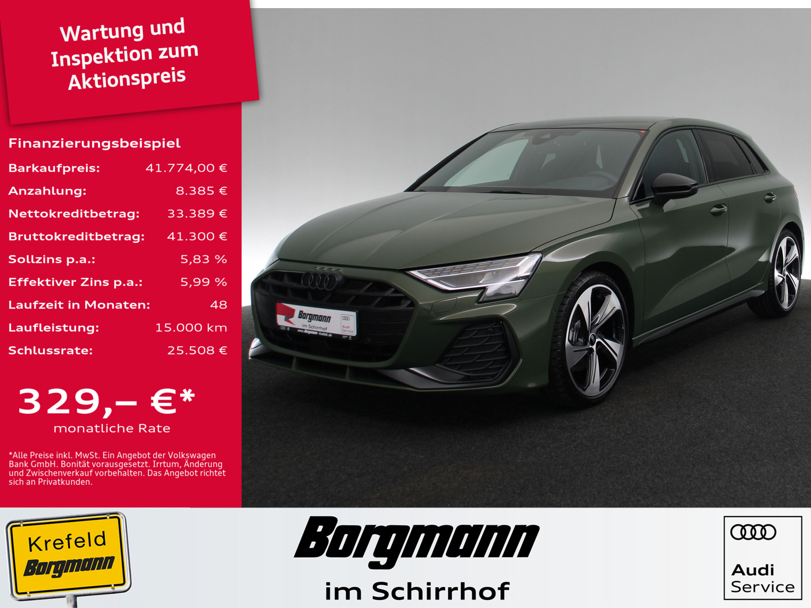 AUDI A3 Sportback 35 TFSI S line