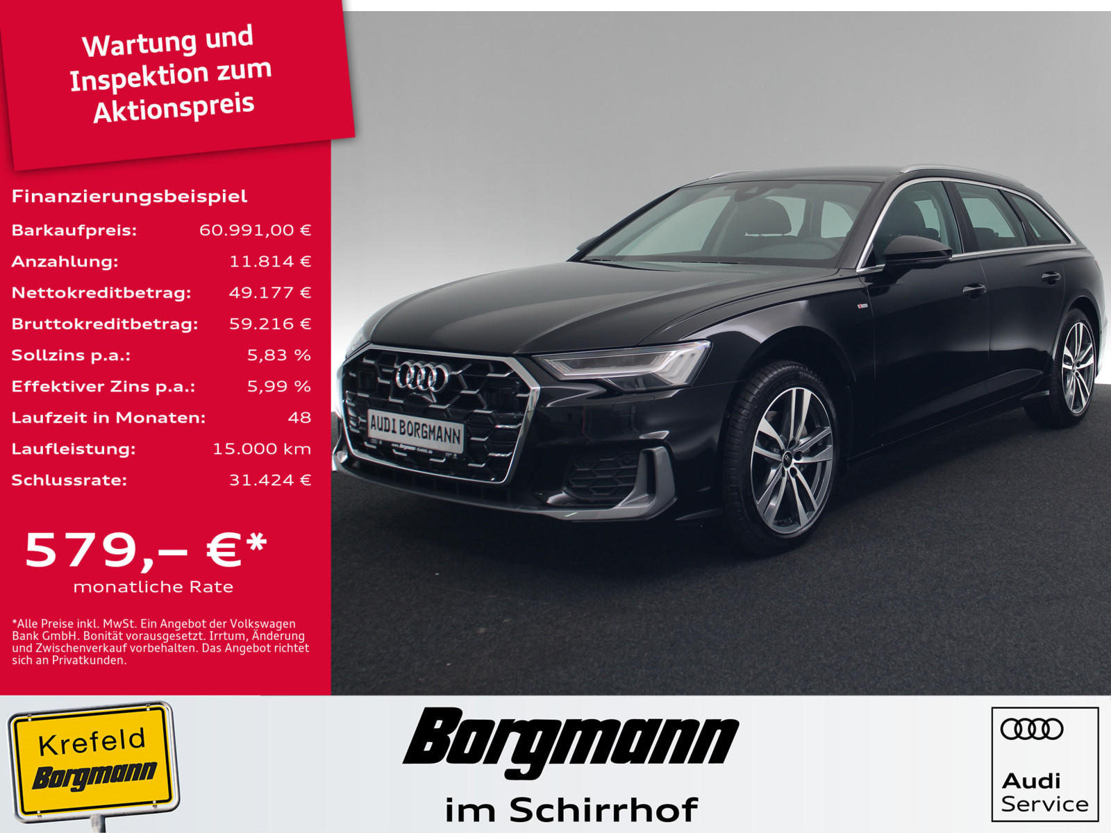 AUDI A6 Avant 45 TDI quattro S line