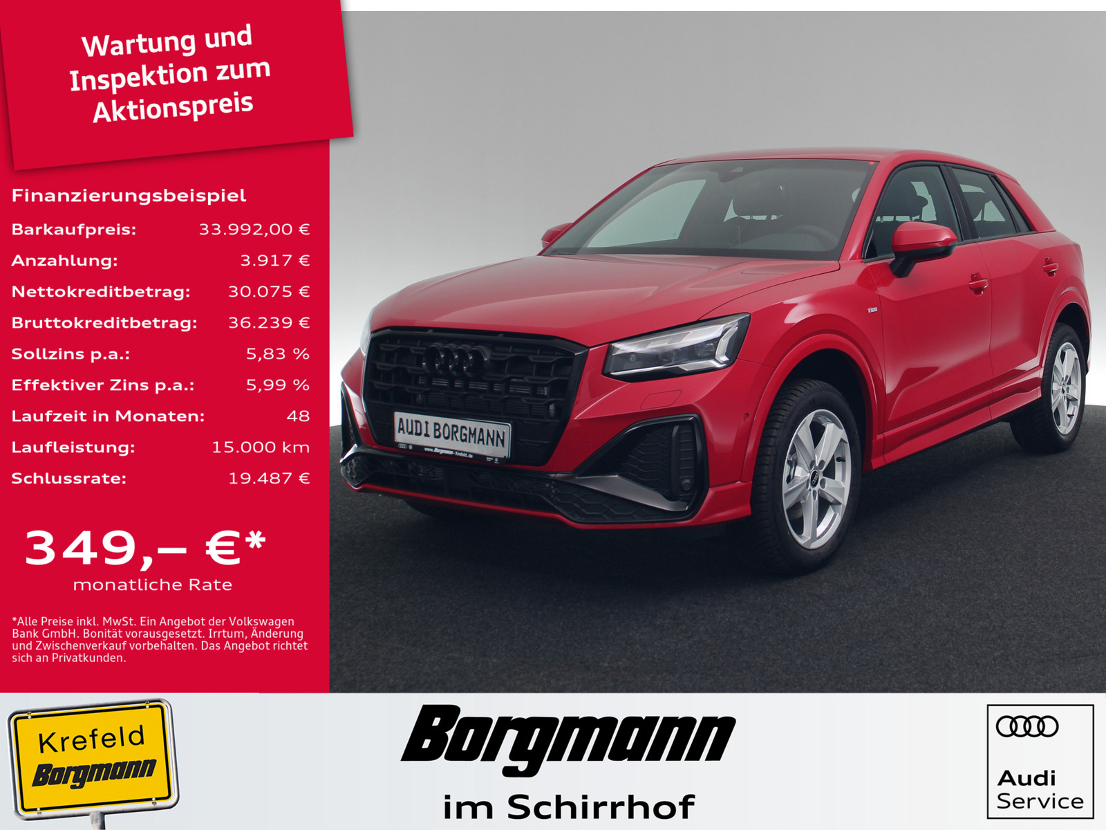 AUDI Q2 35 TFSI S line