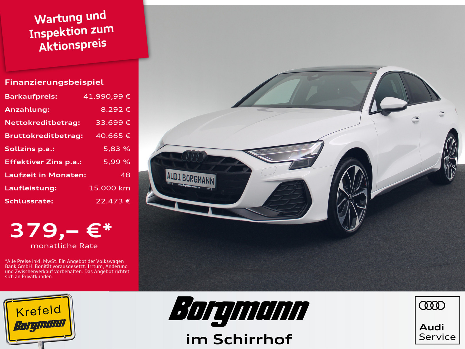 AUDI A3 Limousine 35 TFSI S line