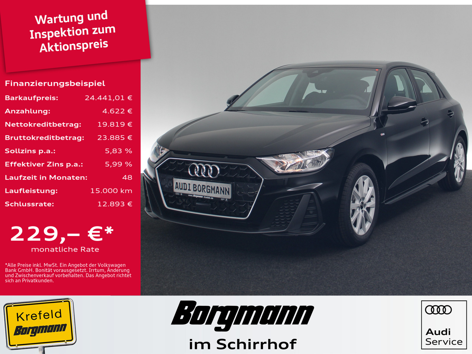 AUDI A1 Sportback 25 TFSI S line