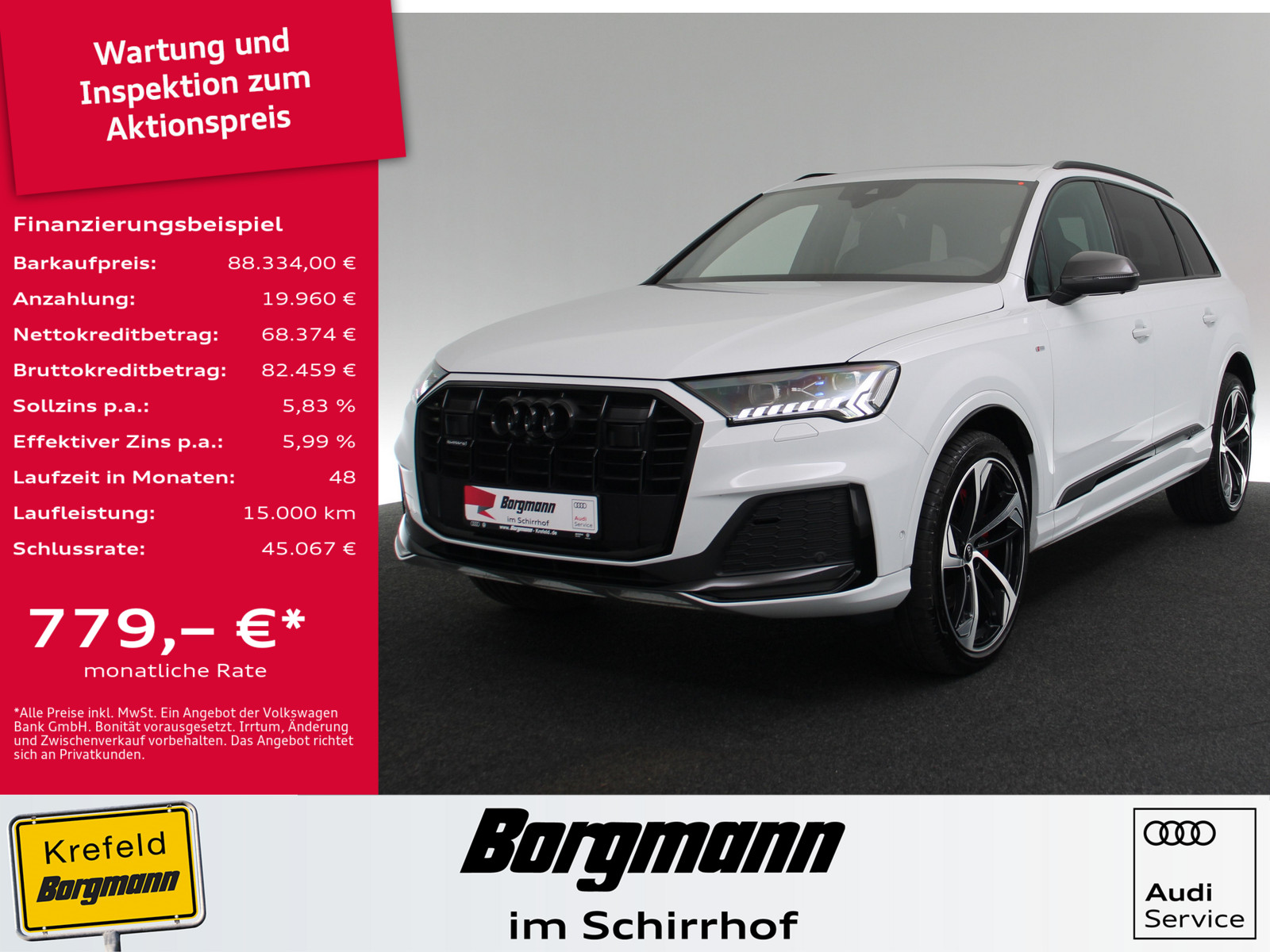 AUDI Q7 50 TDI quattro competition plus