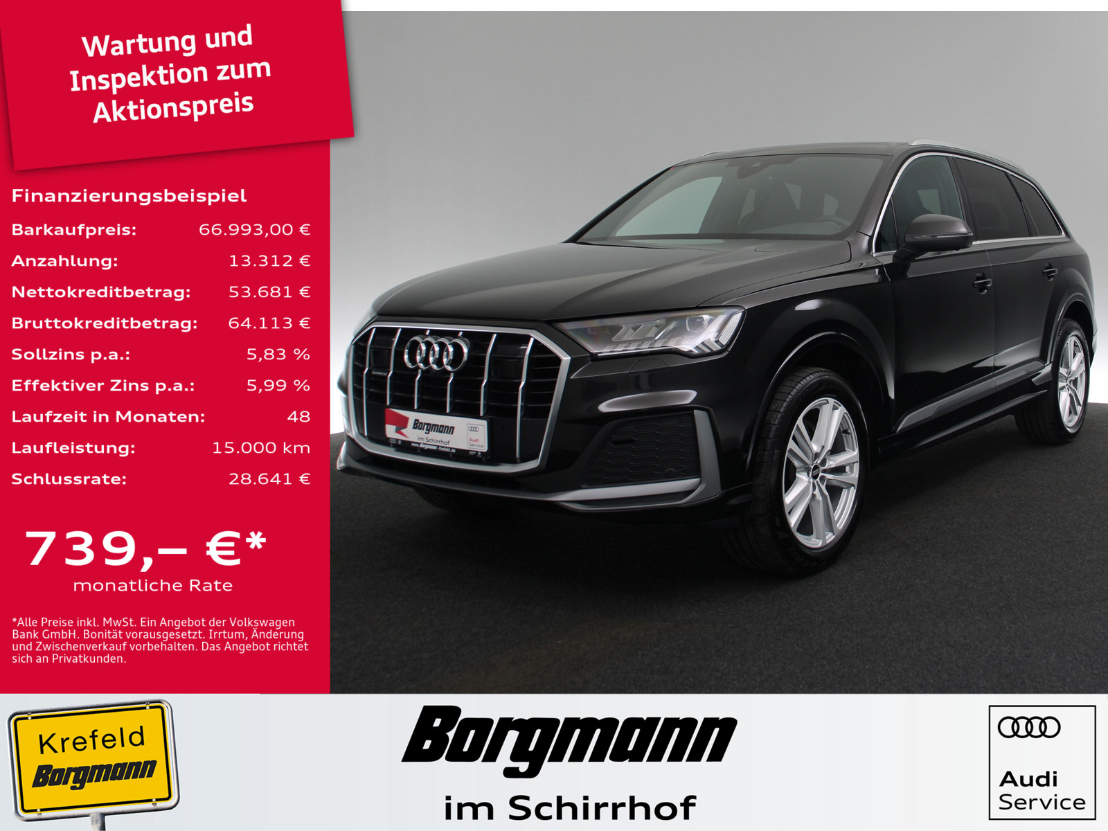 AUDI Q7 50 TDI quattro S line