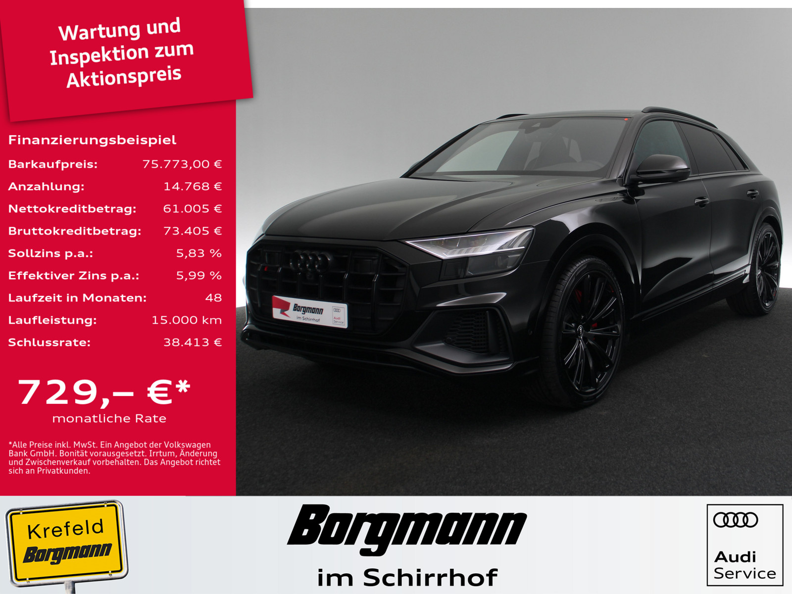 AUDI SQ8 4.0 TFSI quattro