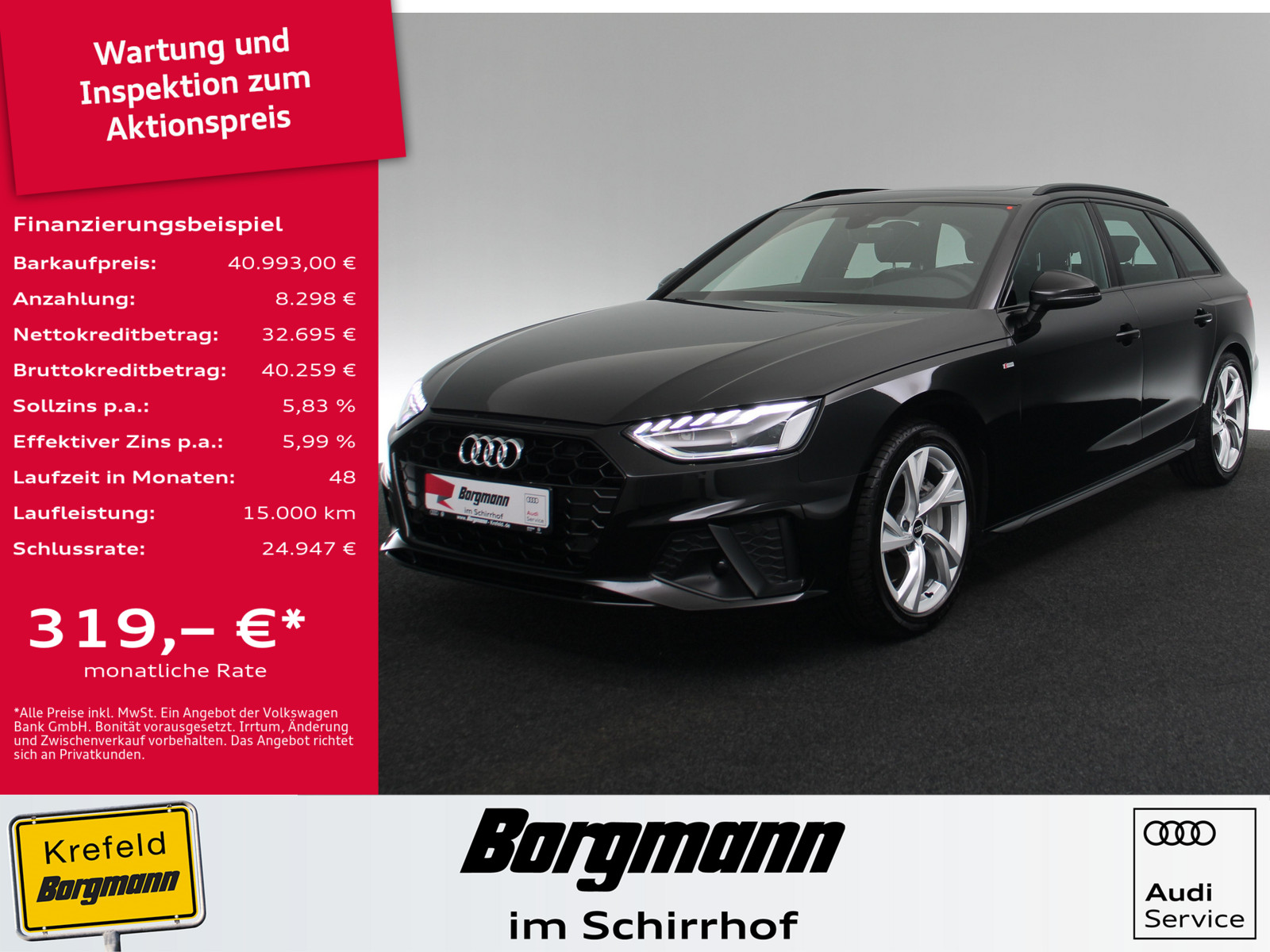 AUDI A4 Avant 40 TDI S line