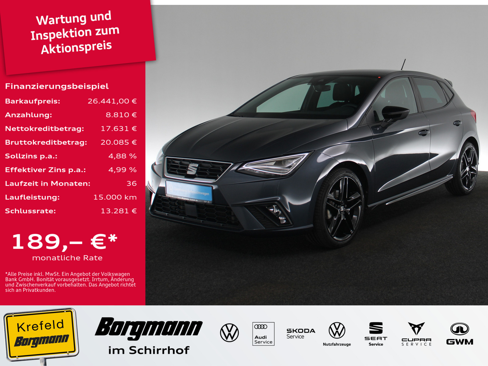 SEAT Ibiza 1.5 TSI FR Black Edition