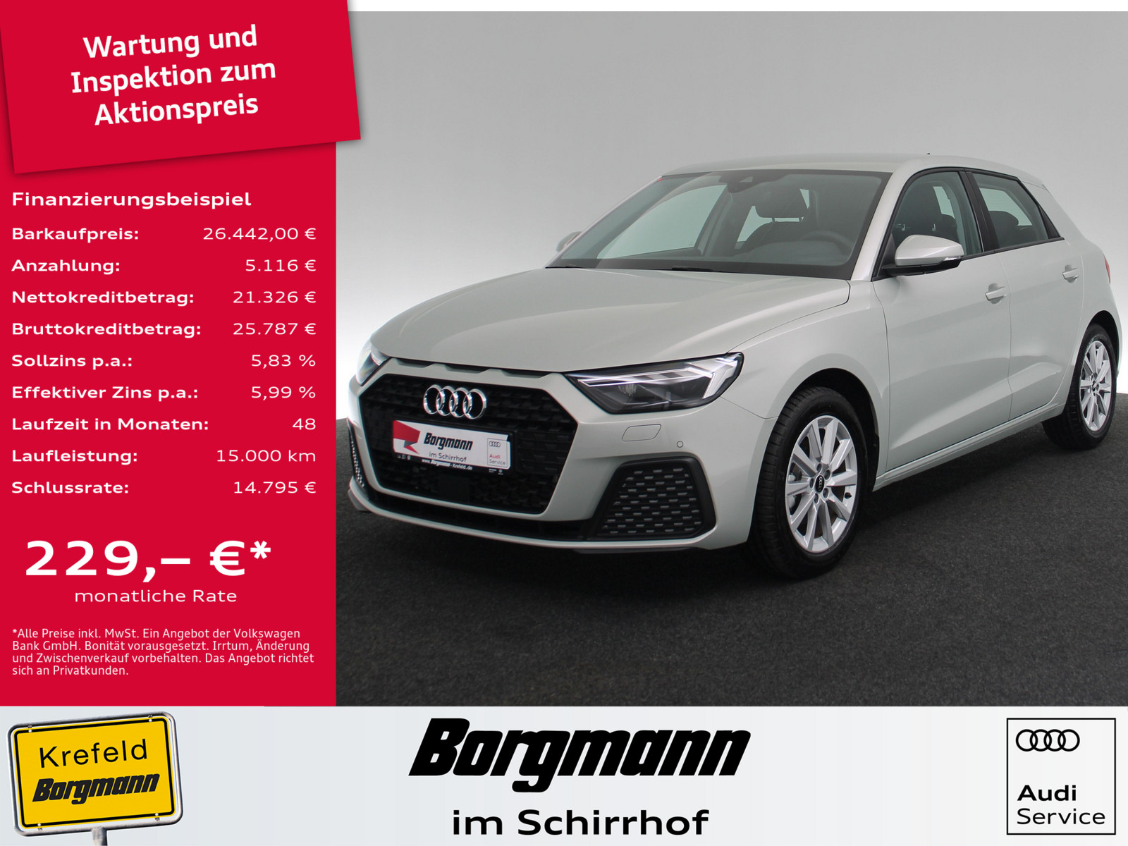 AUDI A1 Sportback 30 TFSI