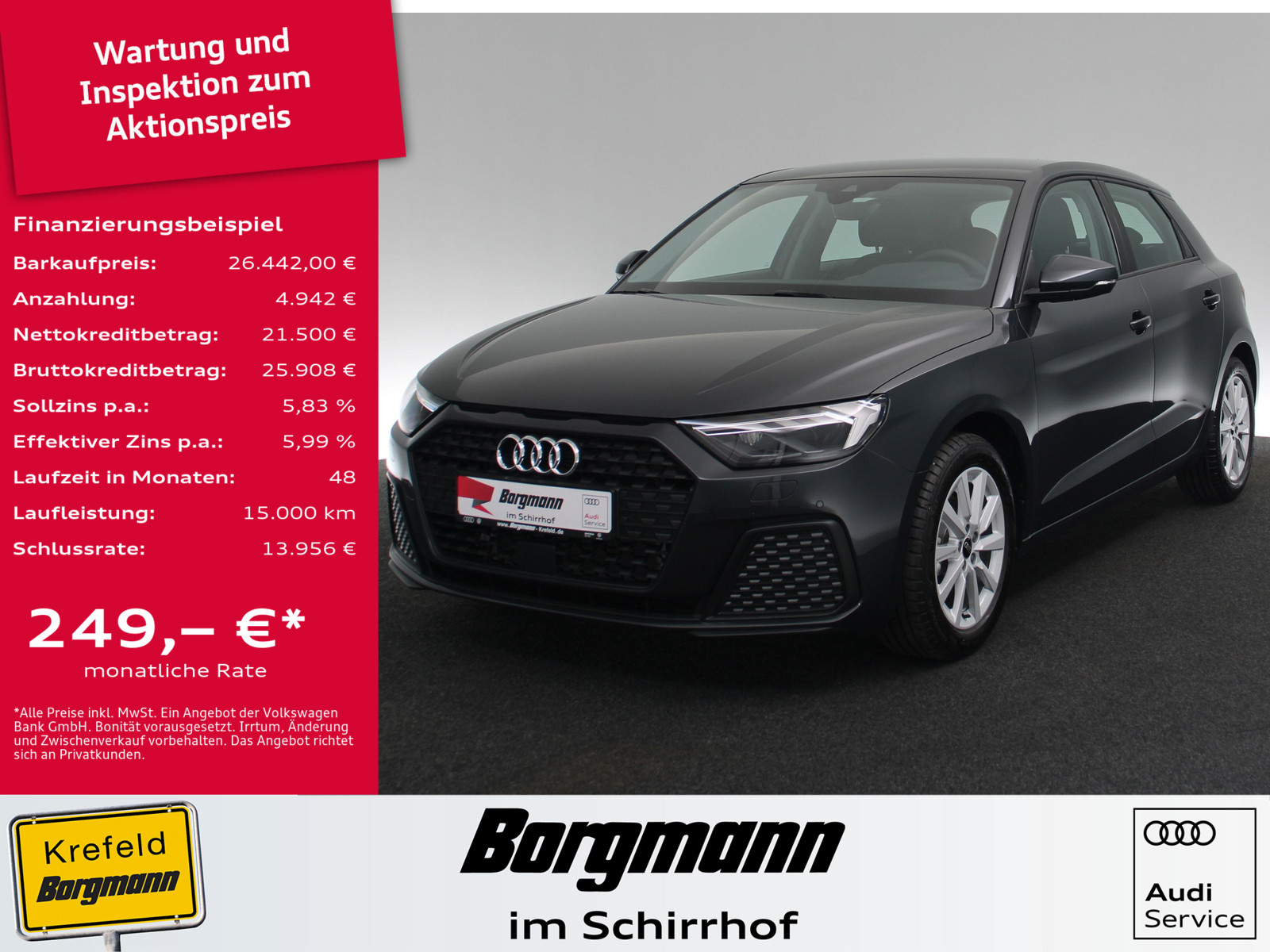 AUDI A1 Sportback 30 TFSI