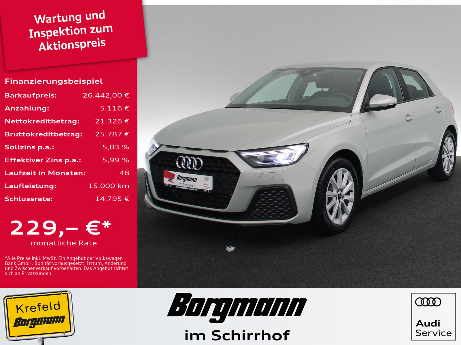 AUDI A1 Sportback 30 TFSI