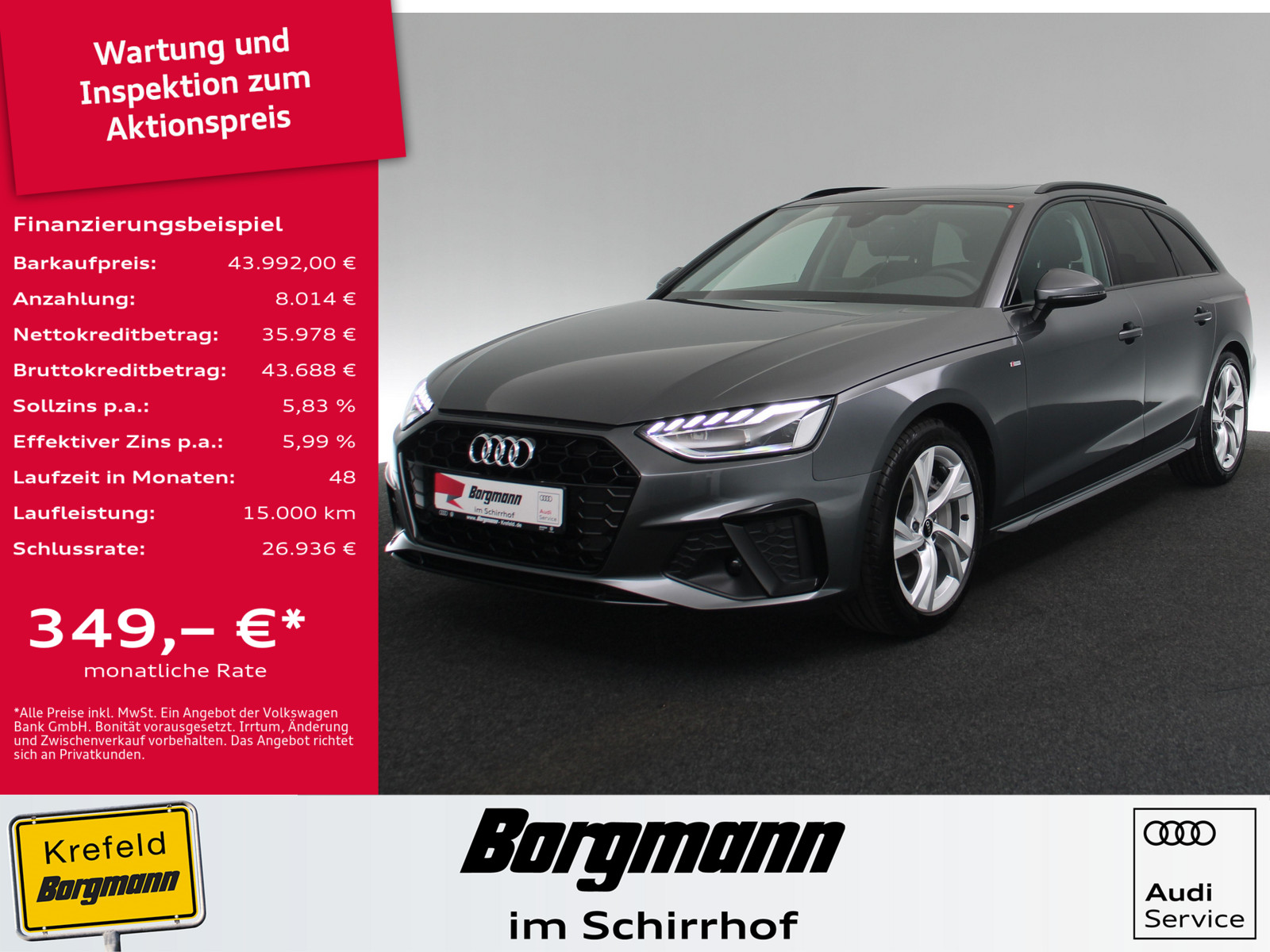 AUDI A4 Avant 40 TDI S line
