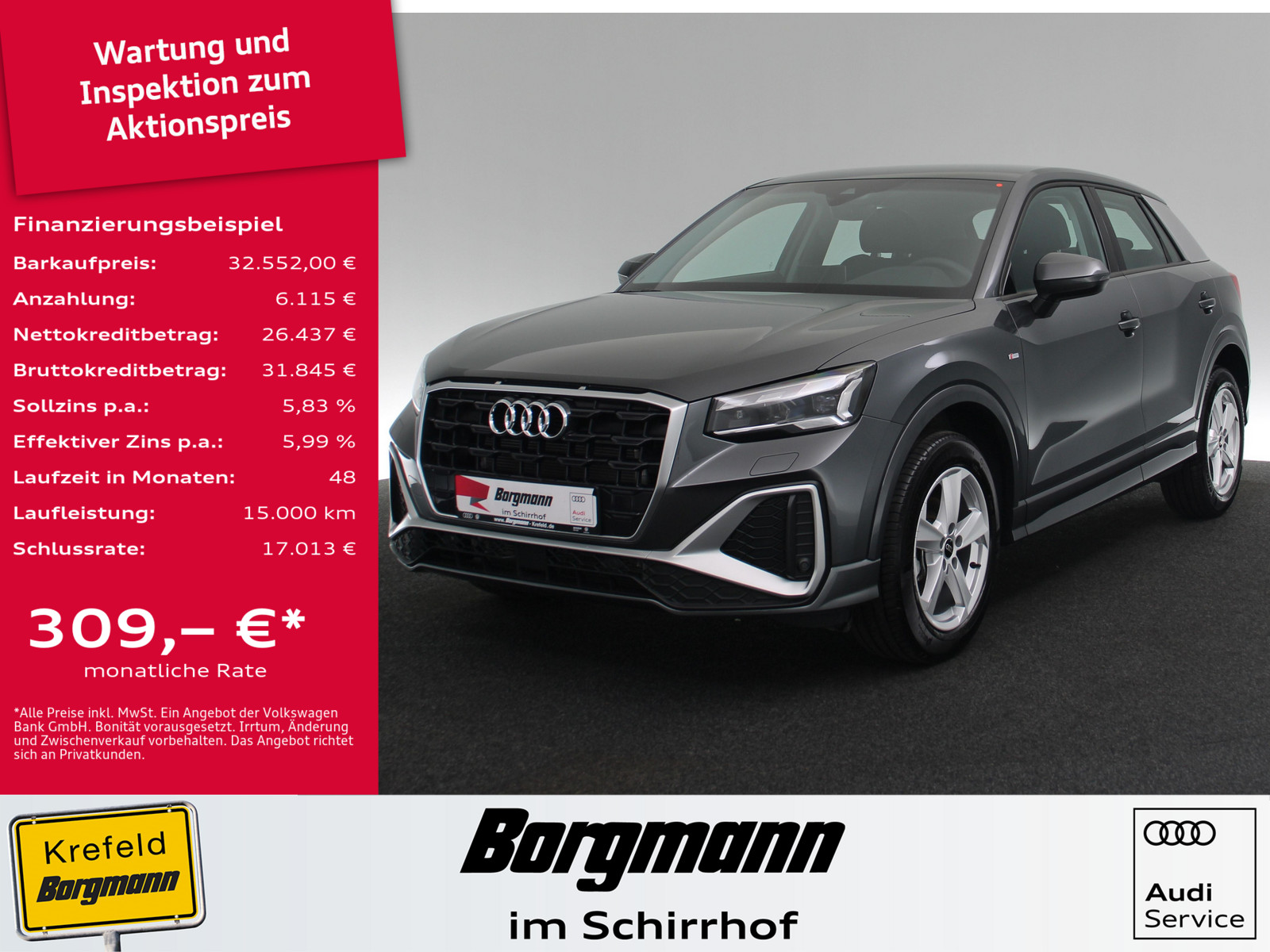 AUDI Q2 35 TFSI S line