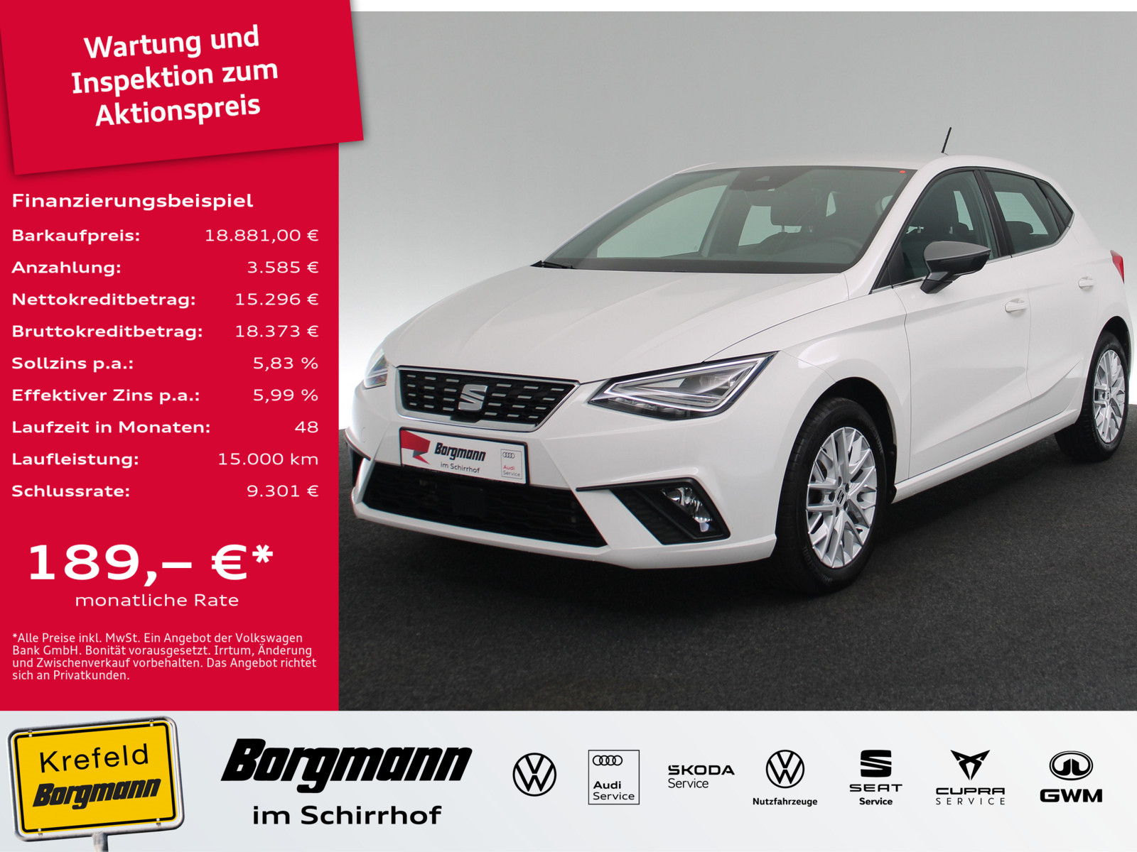 SEAT Ibiza 1.0 TSI Xcellence
