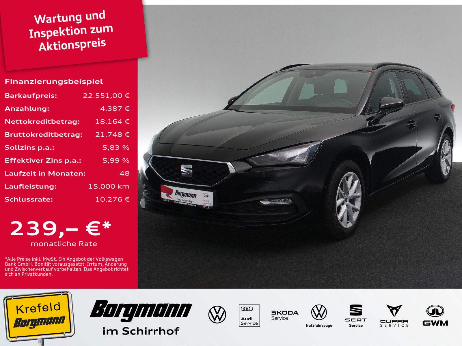 SEAT Leon Sportstourer 1.5 TSI Style