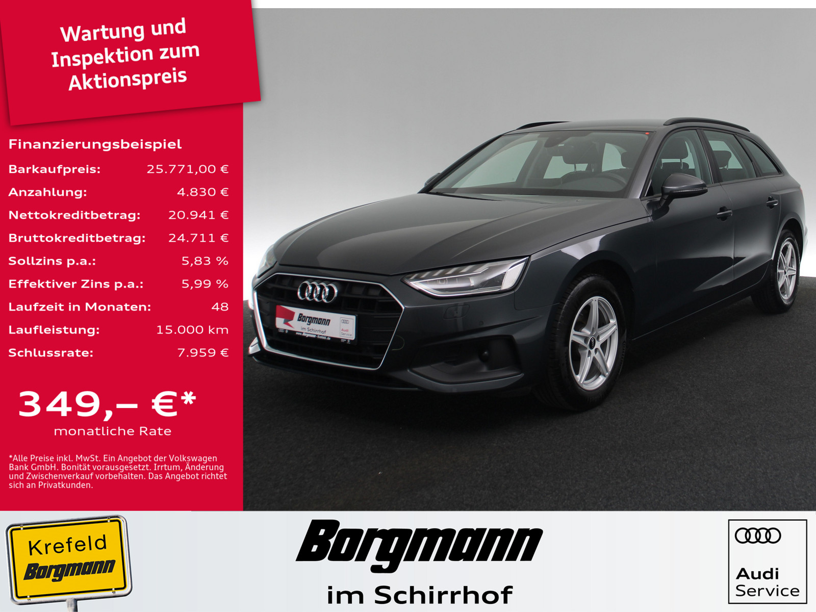 AUDI A4 Avant 35 TDI basis