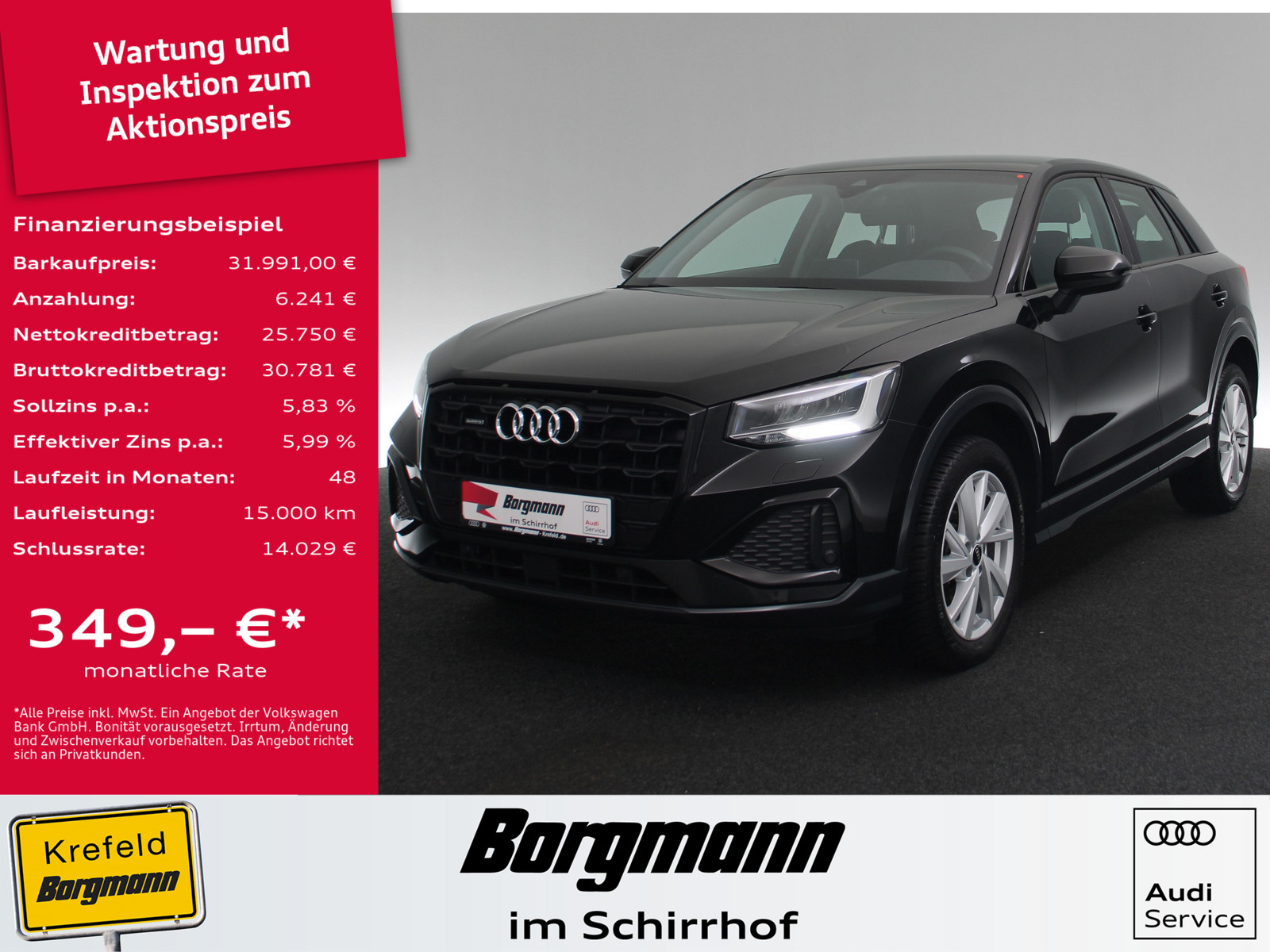 AUDI Q2 35 TDI quattro advanced