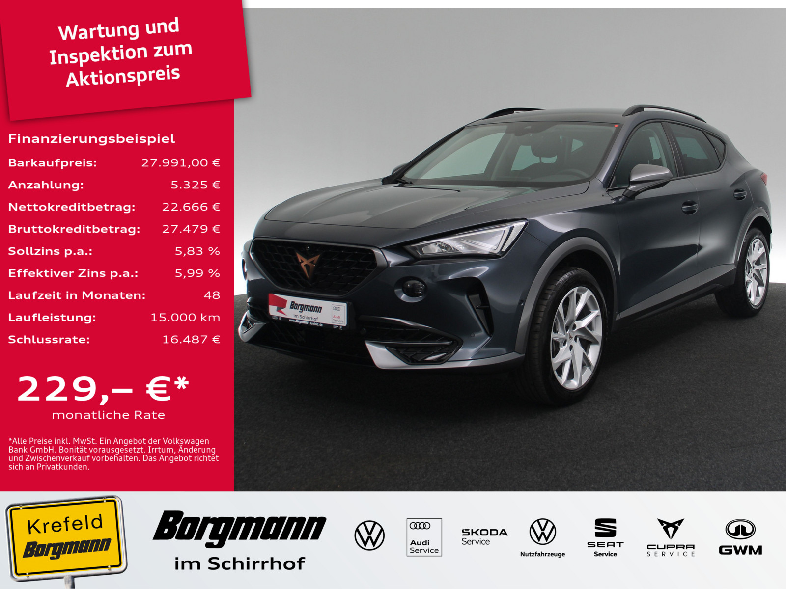 CUPRA Formentor 1.5 TSI