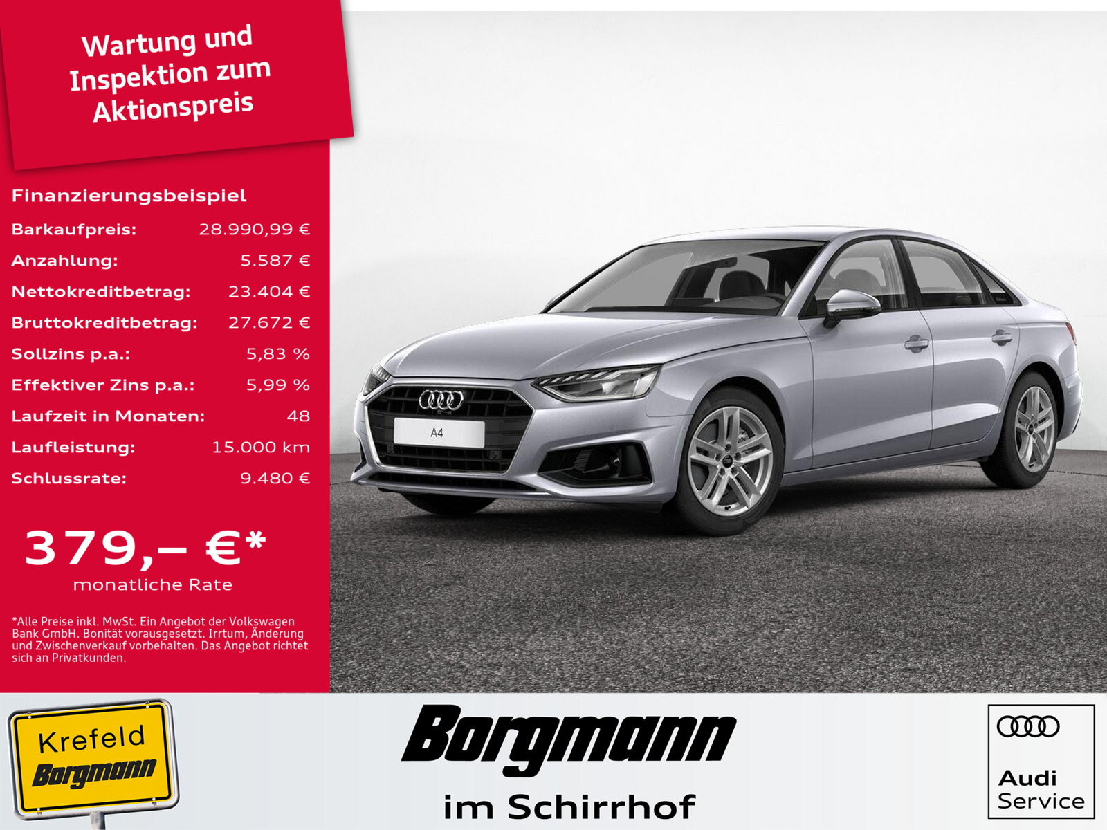 AUDI A4 Lim. 35 TDI