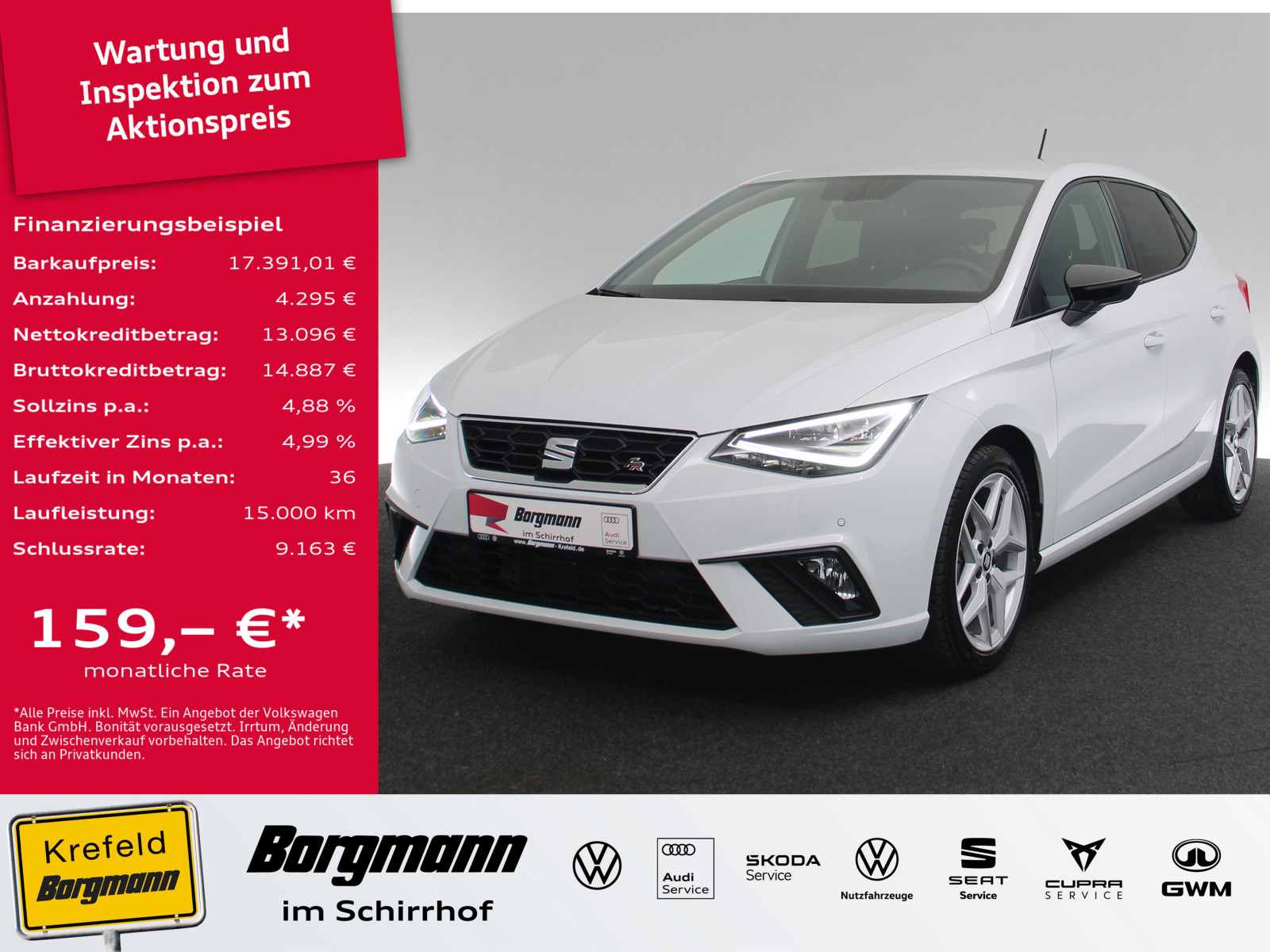 SEAT Ibiza 1.0 TSI FR Beats Fast Lane