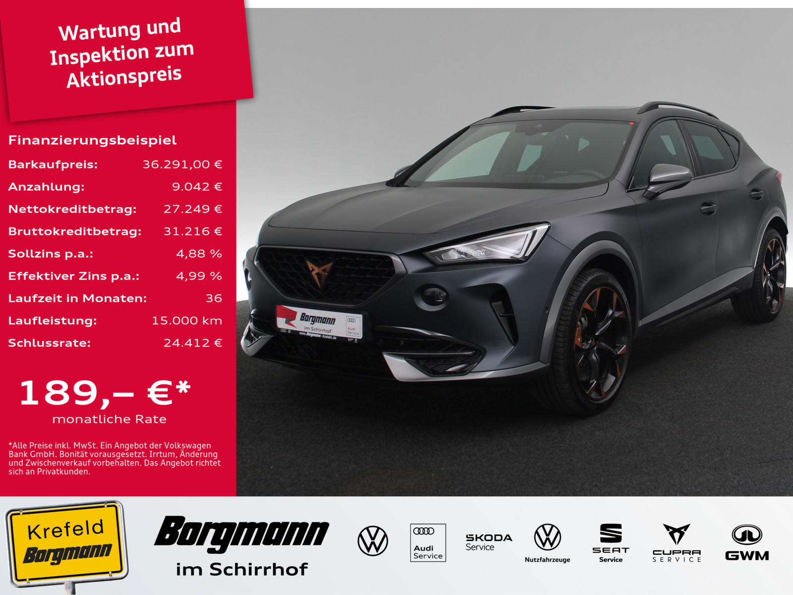 CUPRA Formentor 2.0 TSI VZ 4Drive