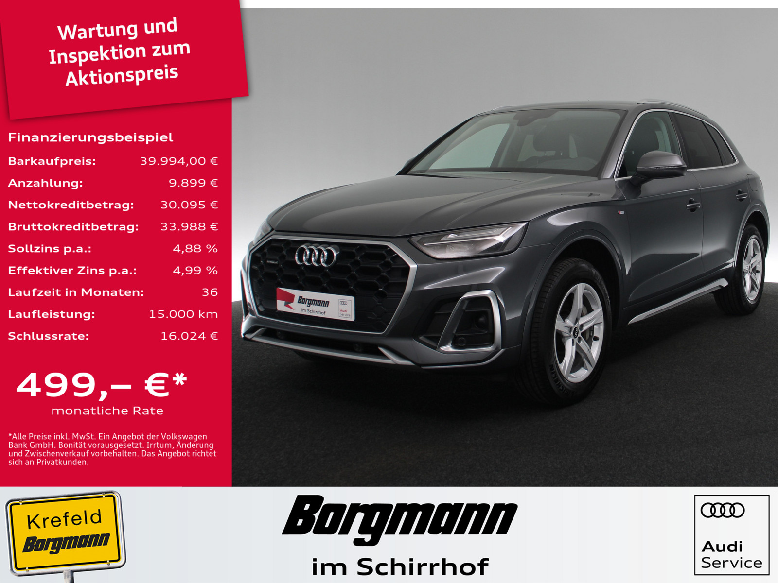 AUDI Q5 55 TFSI e quattro S line