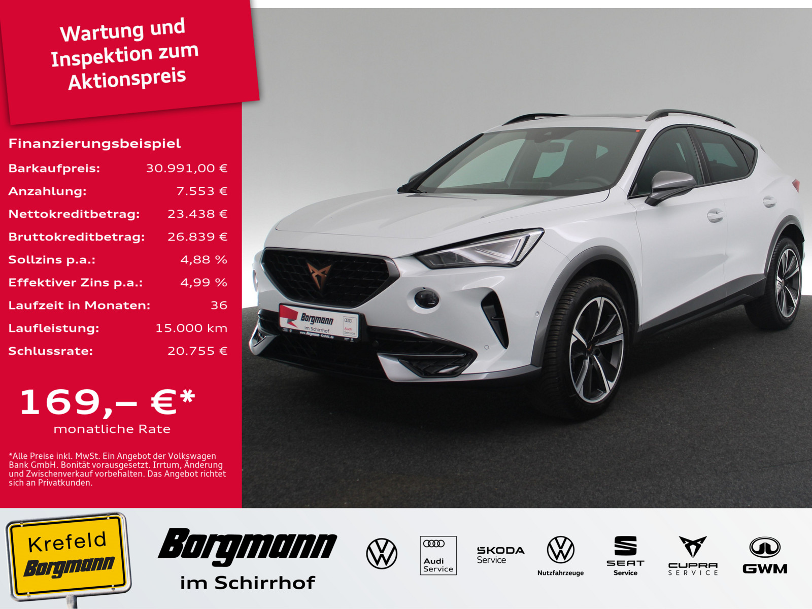 CUPRA Formentor 1.5 TSI Basis