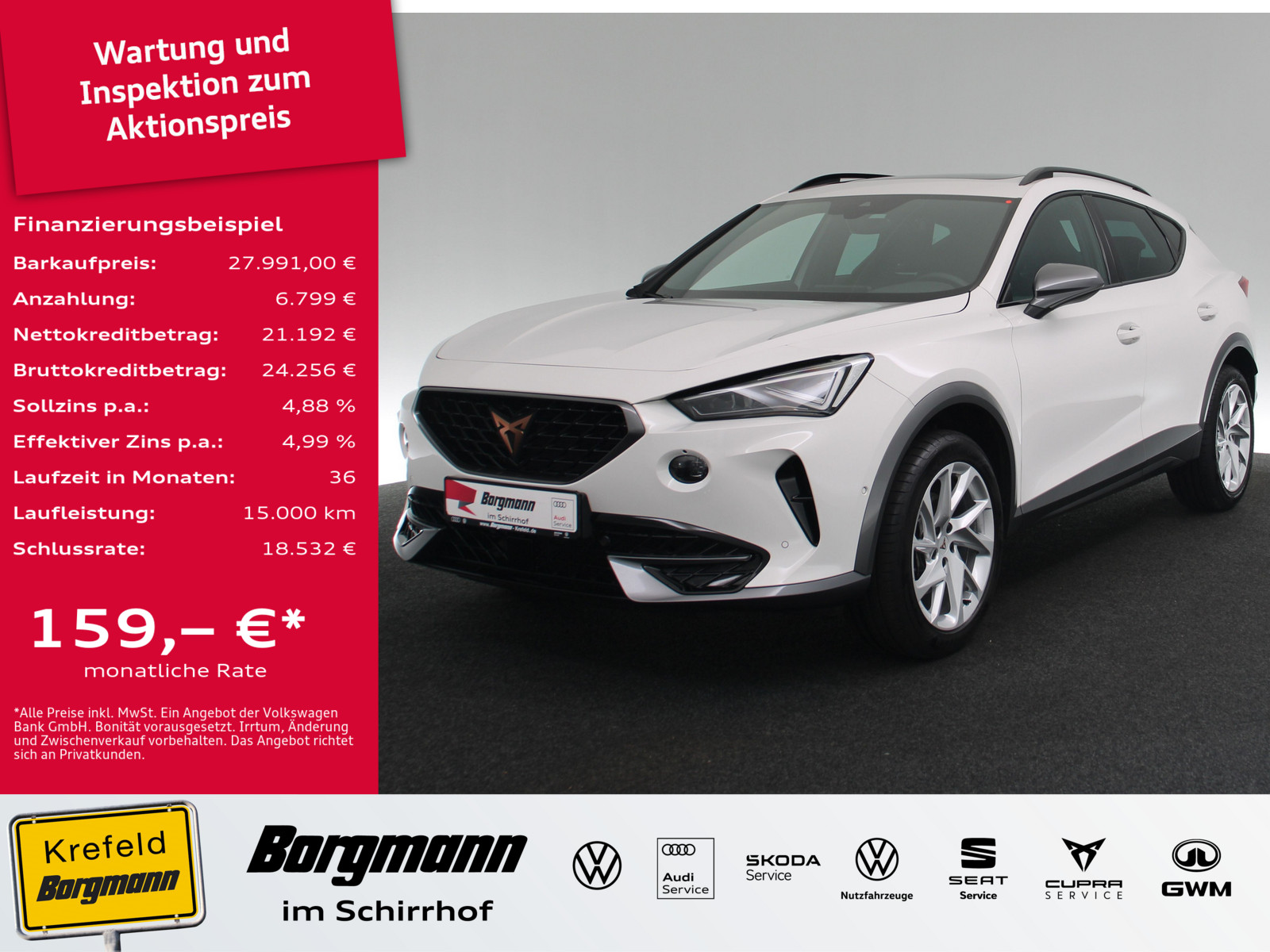 CUPRA Formentor 1.5 TSI Basis