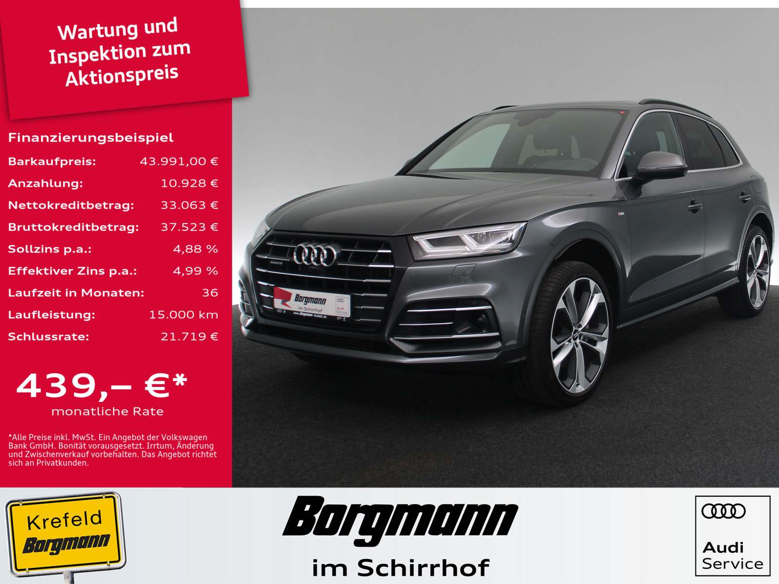 AUDI Q5 55 TFSI e S-line