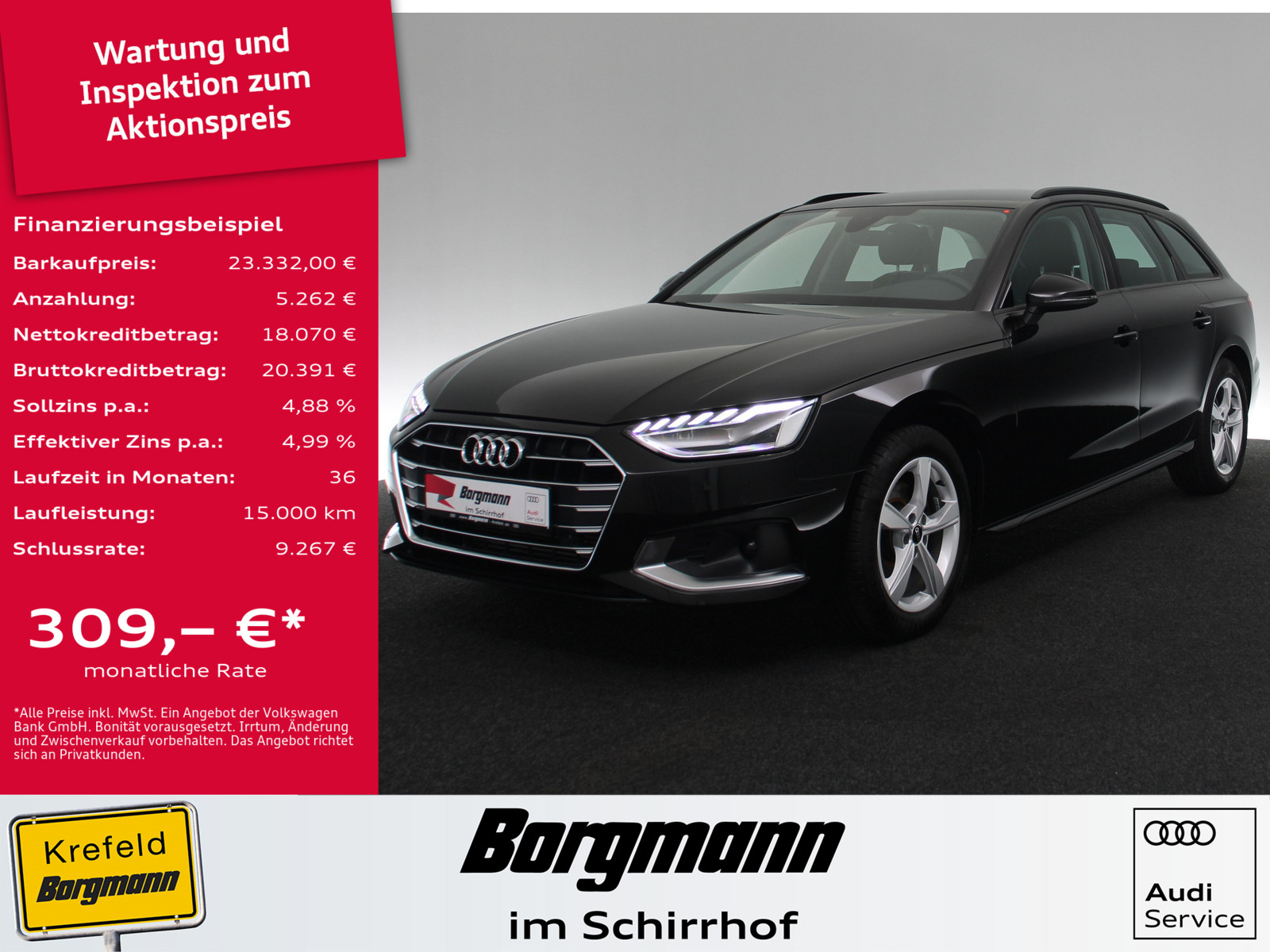 AUDI A4 Avant 35 TFSI advanced