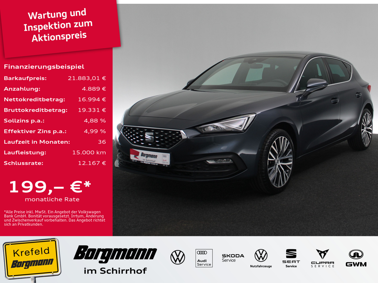 SEAT Leon 1.5 TSI Xcellence