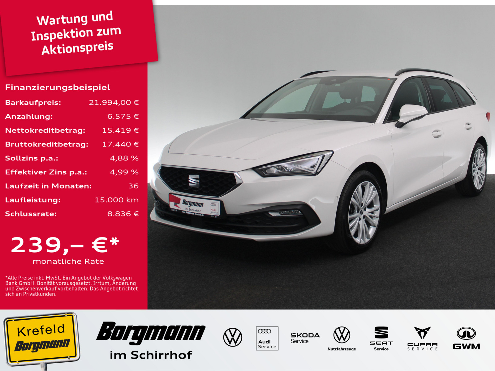 SEAT Leon Sportstourer 2.0 TDI Style