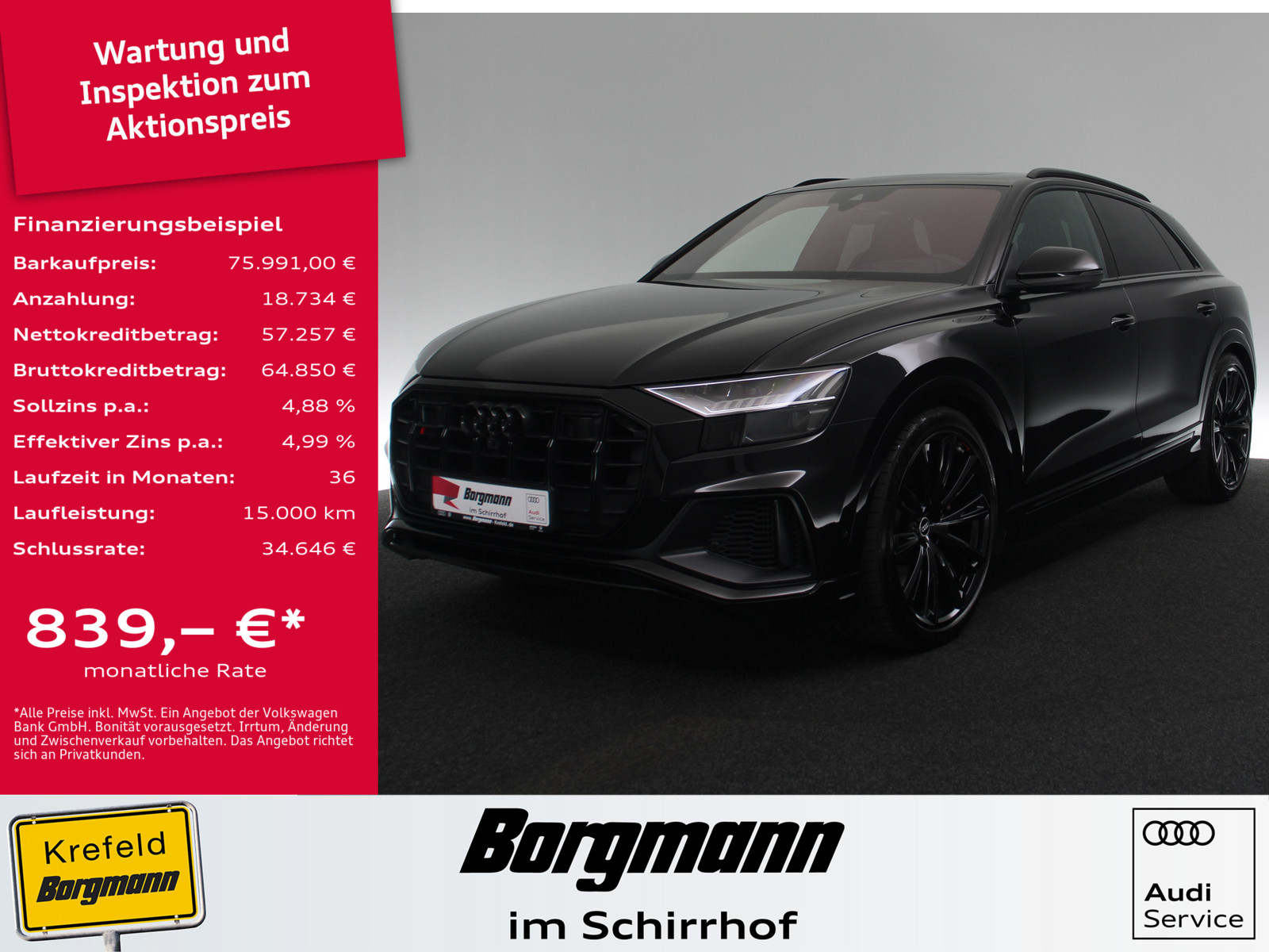 AUDI SQ8 4.0 TDI quattro