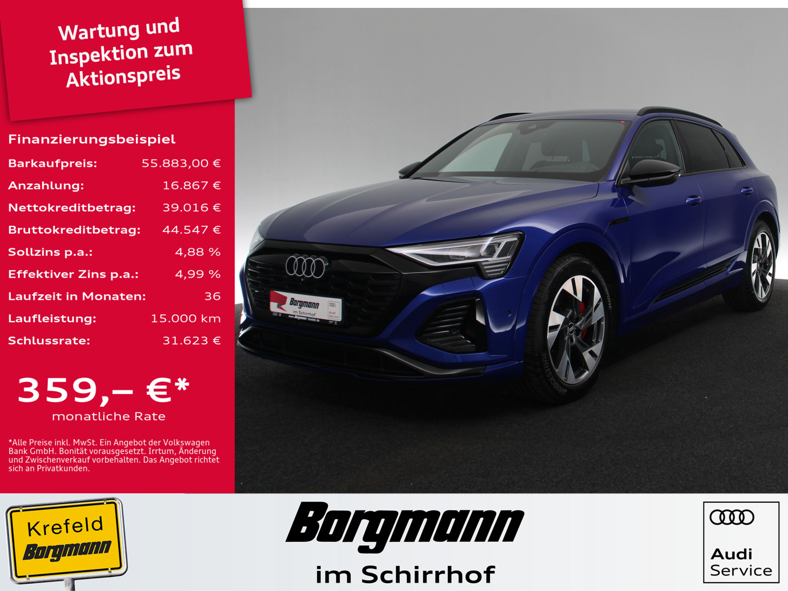 AUDI Q8 55 quattro S line MATRIX-LED HUD ACC e-tron