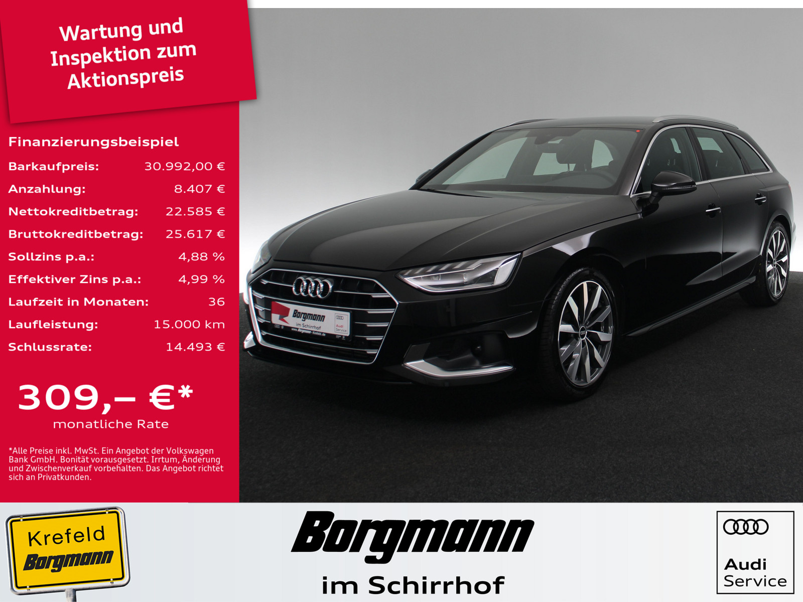 AUDI A4 Avant 35 TFSI advanced