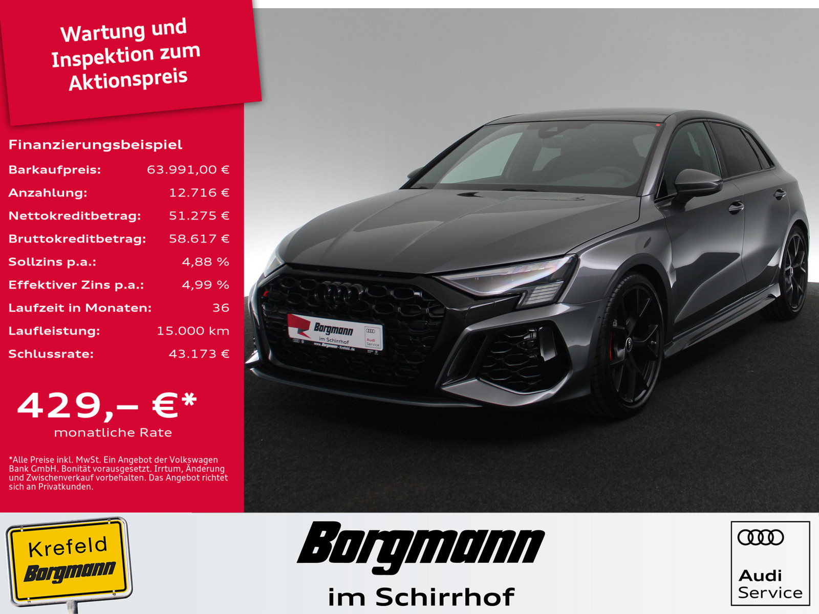 AUDI RS 3 Sportback quattro