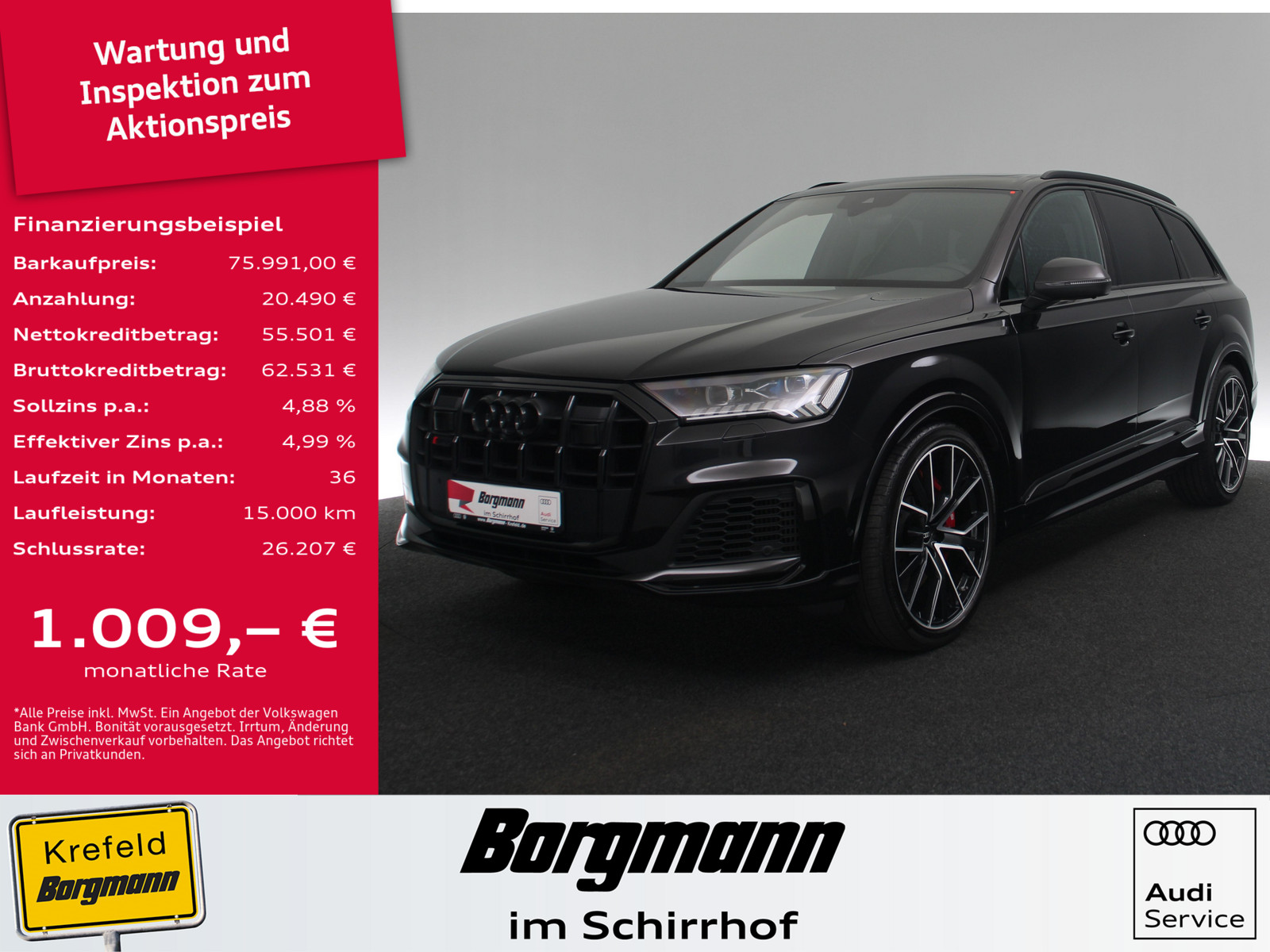 AUDI SQ7 TDI 4.0 TDI quattro