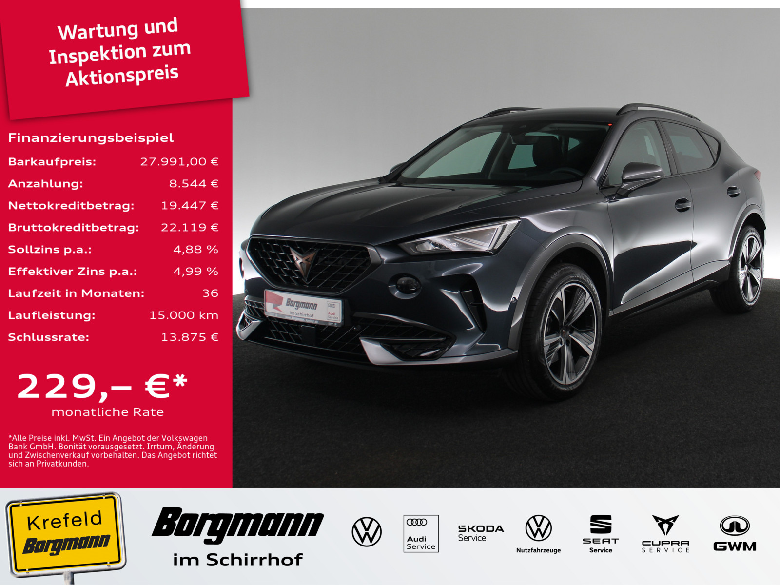 CUPRA Formentor 1.5 TSI Basis