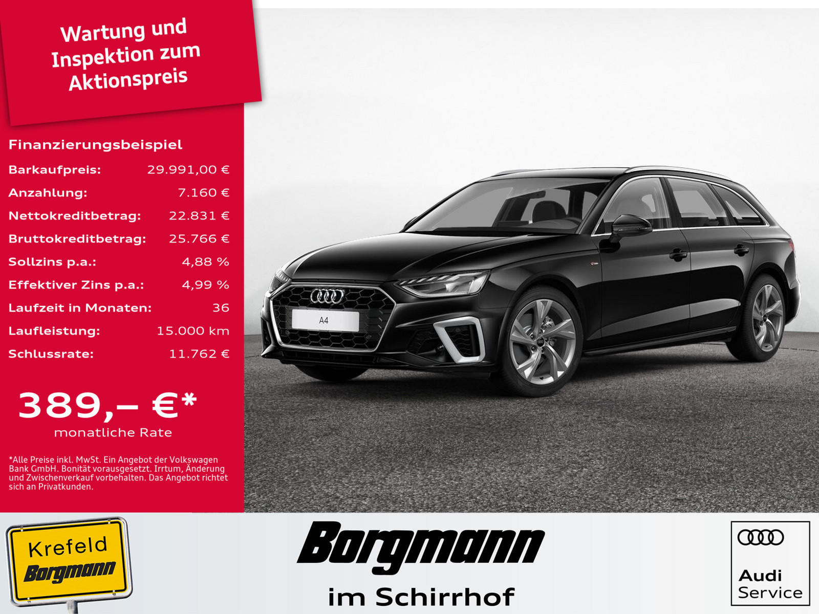AUDI A4 Avant 35 TFSI S line