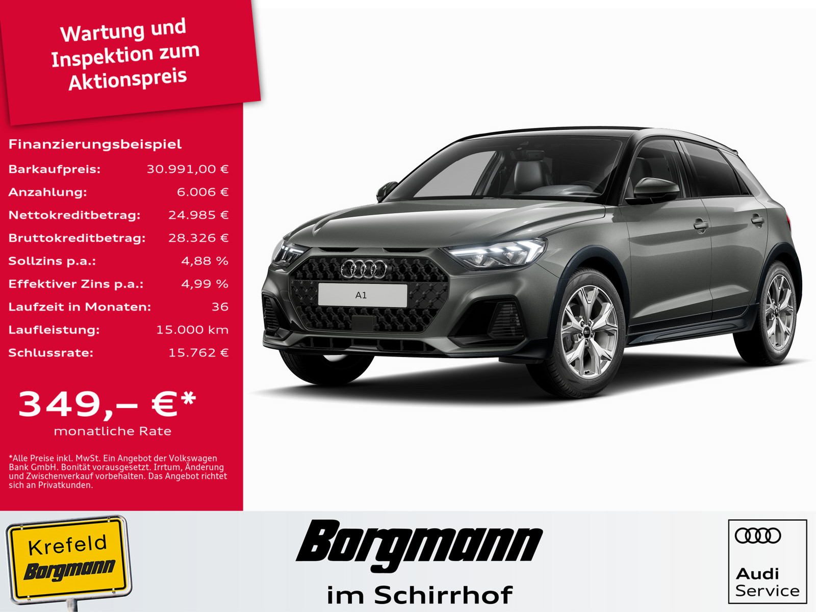 AUDI A1 allstreet 35 TFSI