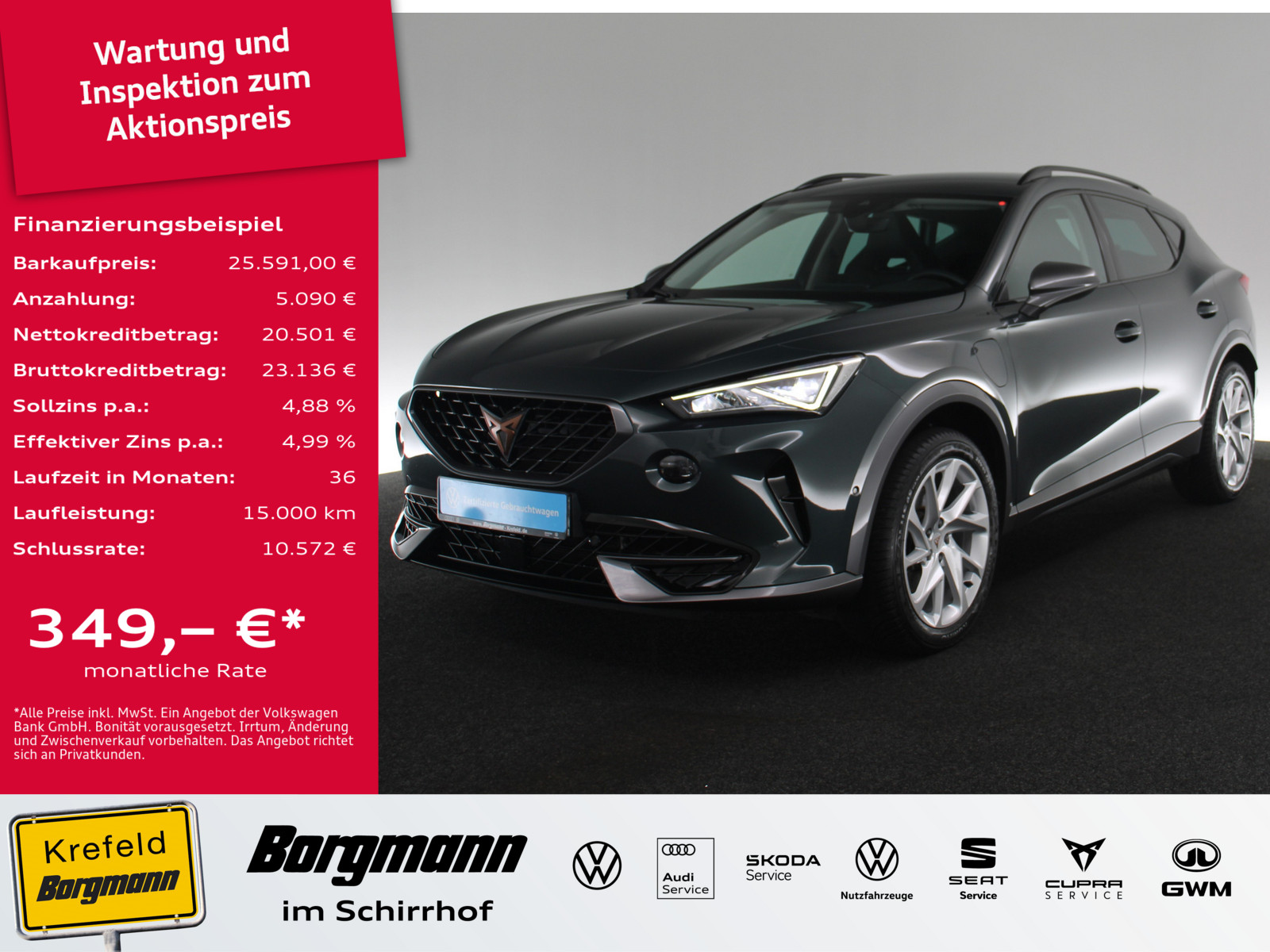 CUPRA Formentor 1.4 TSI e-Hybrid